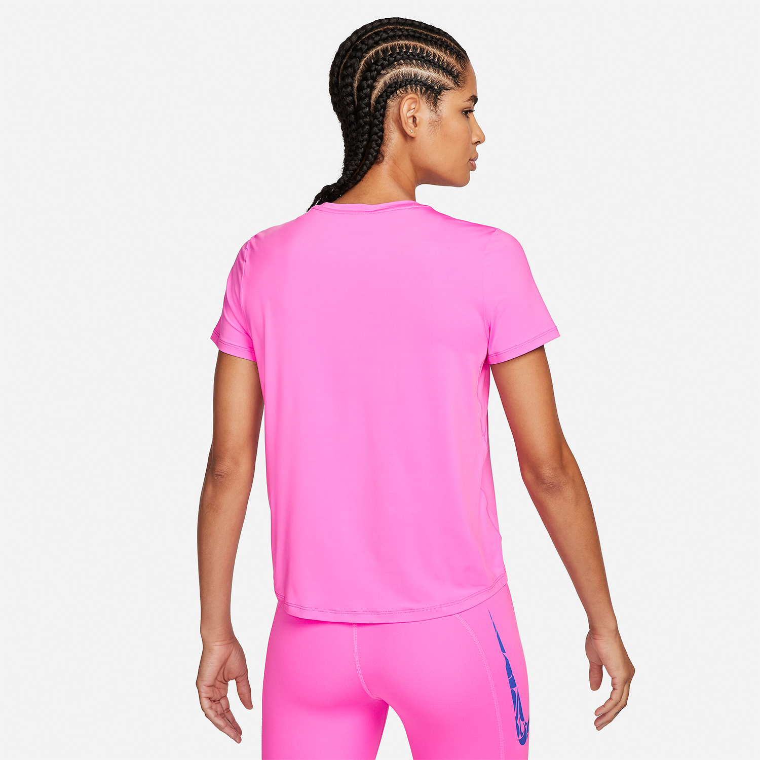 Nike One Swoosh Maglietta Playful Pink/Hyper Royal