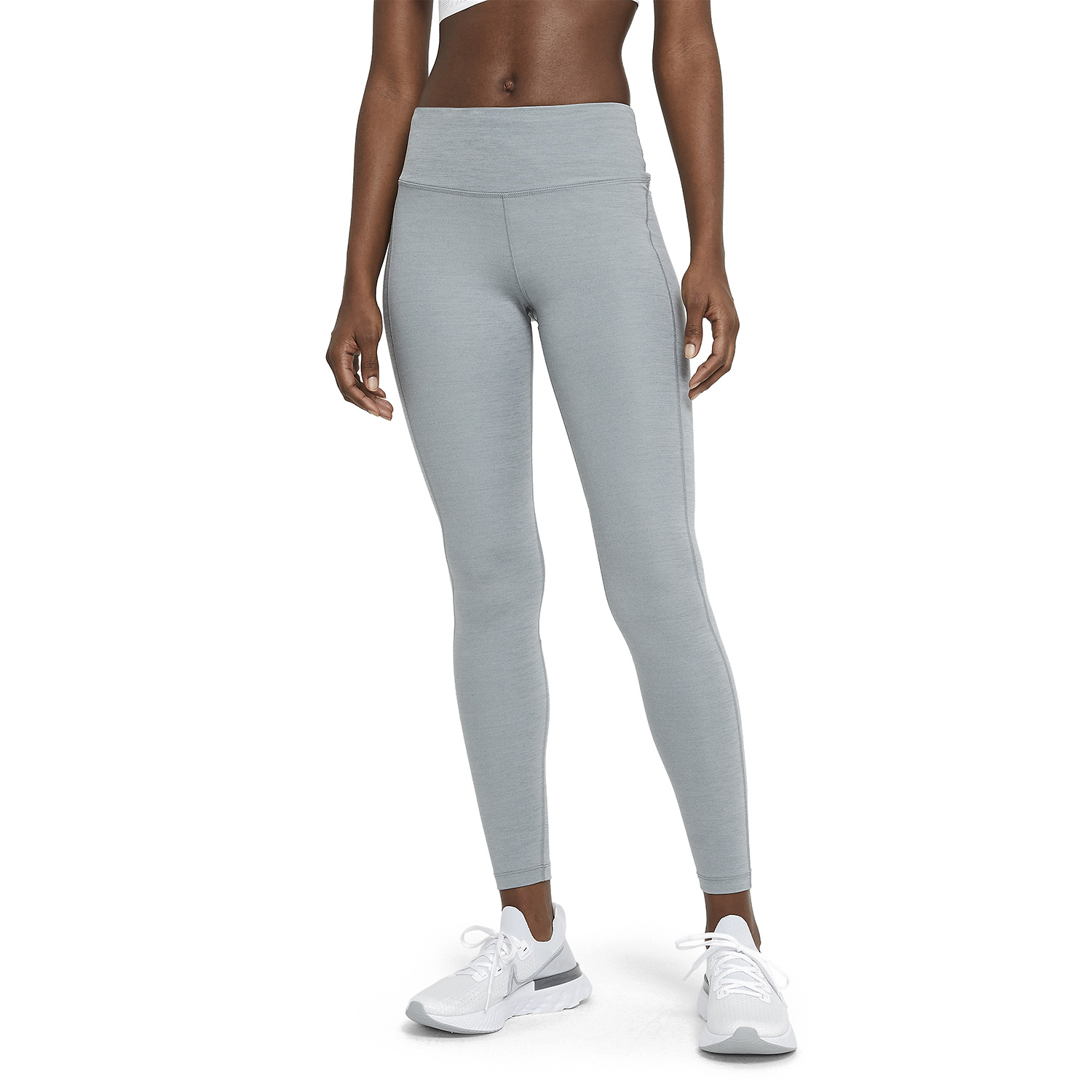 Nike Dri-FIT Fast Tights Smoke Grey Heather/Reflective Silver