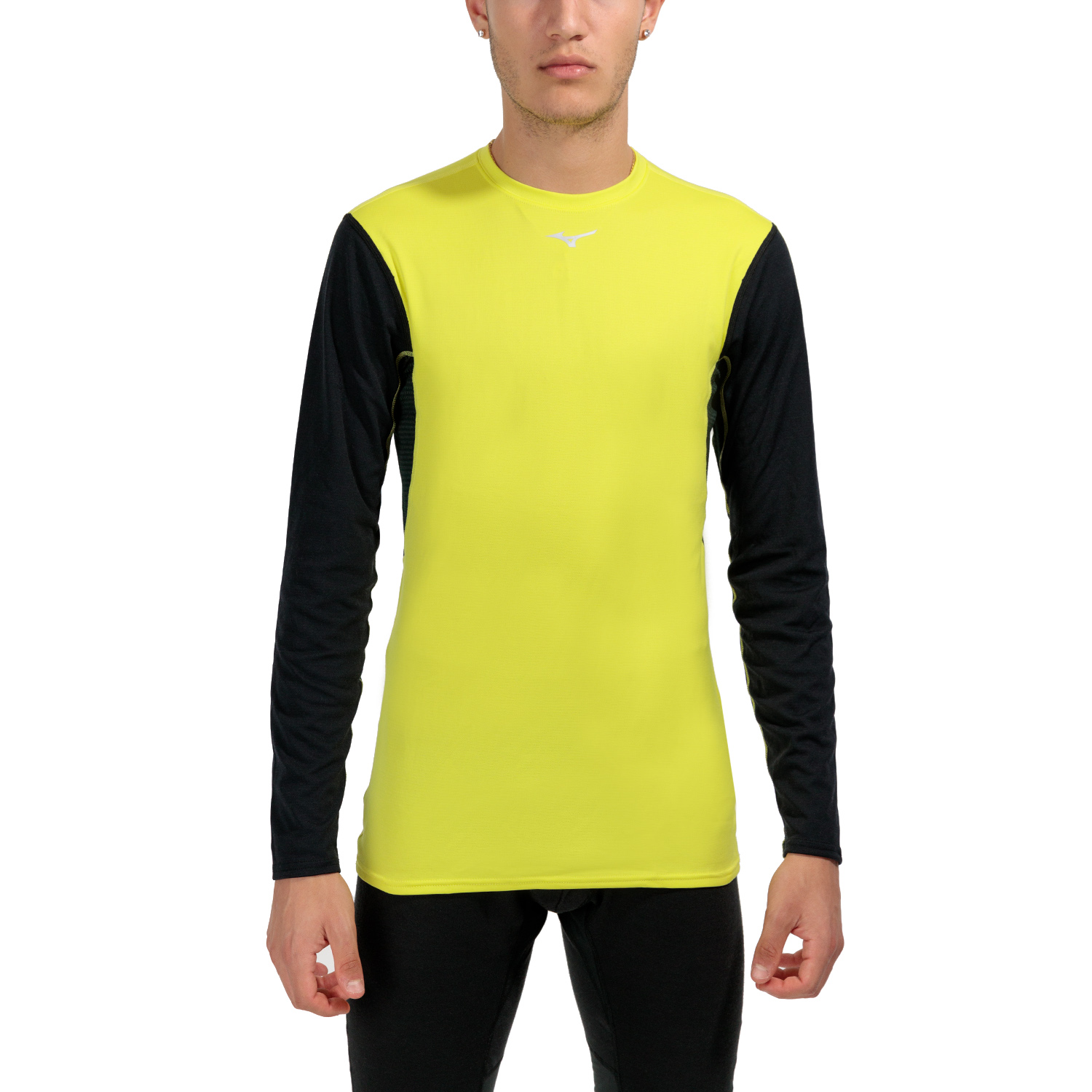 Mizuno Mid Weight Crew Maglia Evening Primrose
