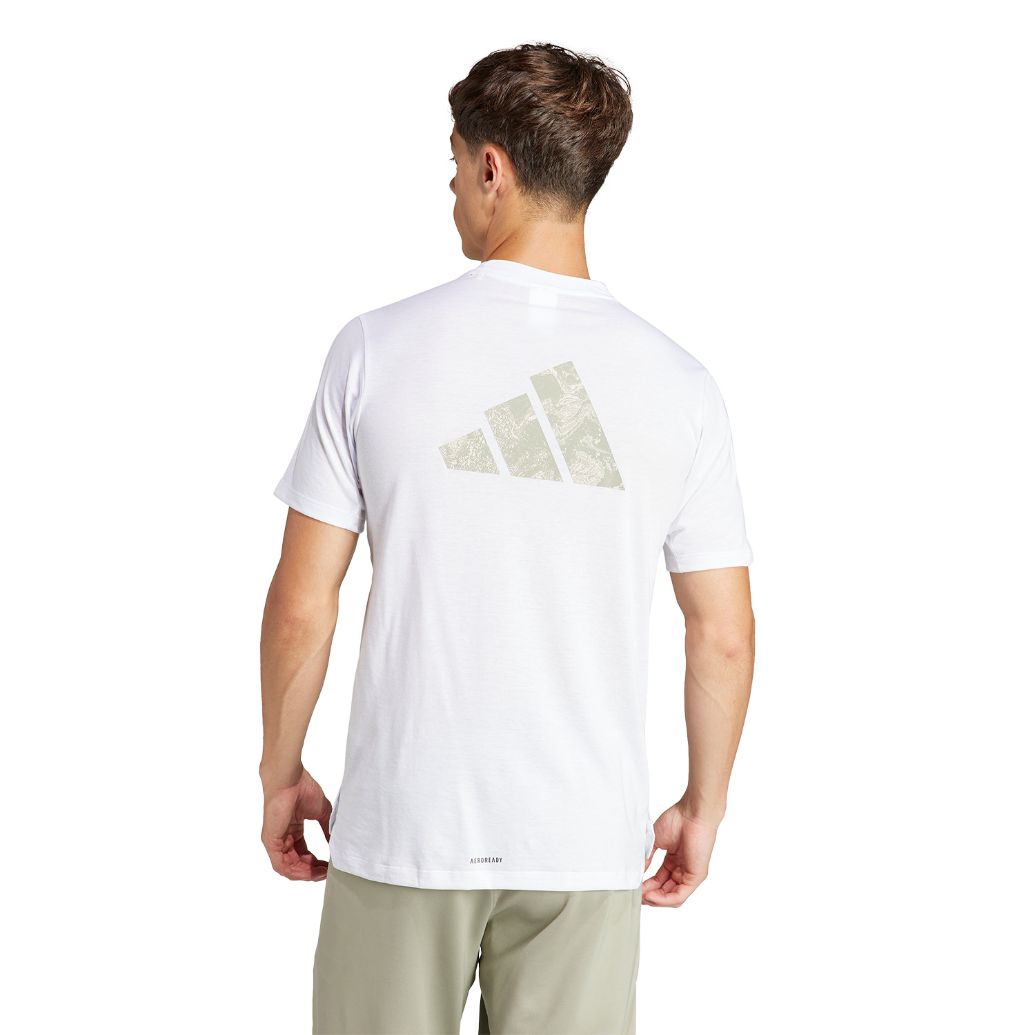 adidas Workout Logo Maglietta White/Black