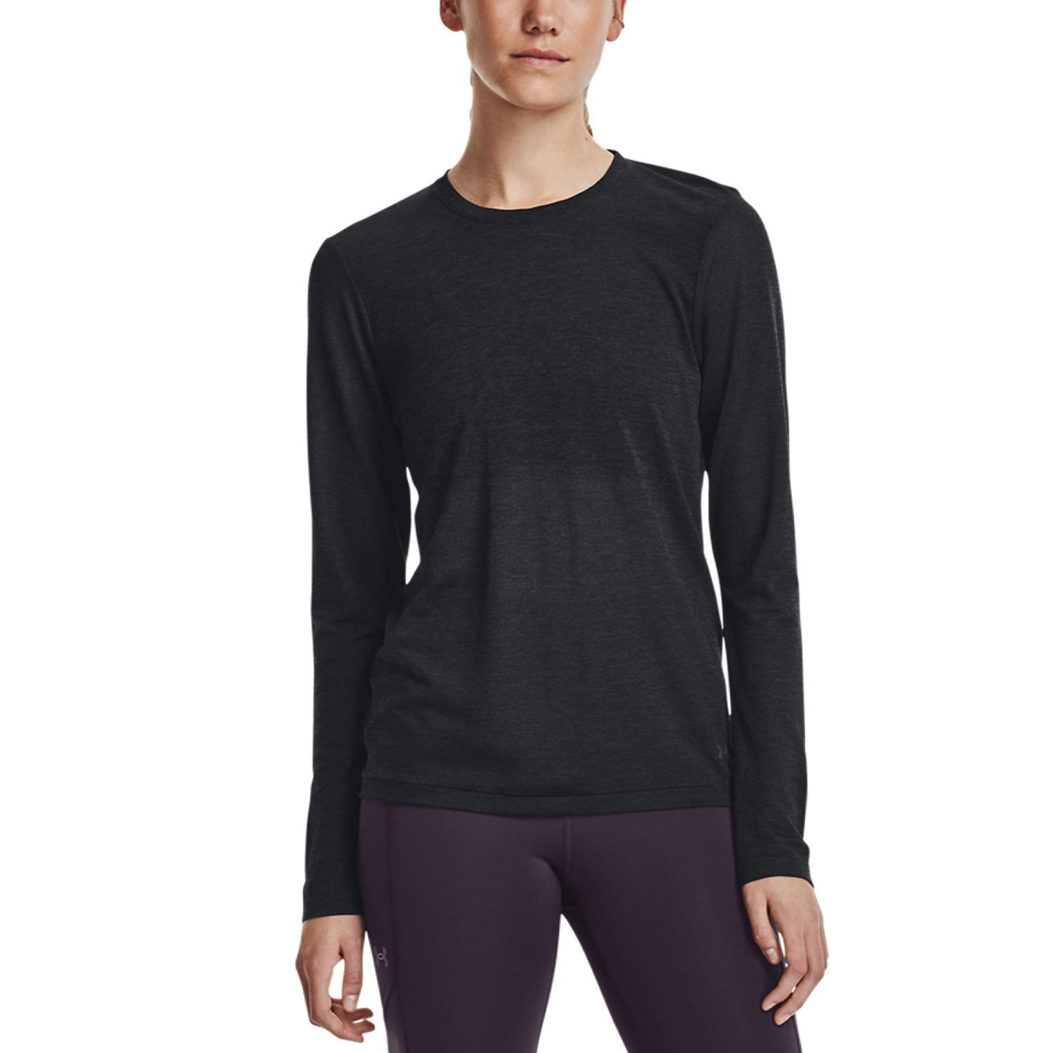 Under Armour Seamless Stride Maglia Black/Reflective
