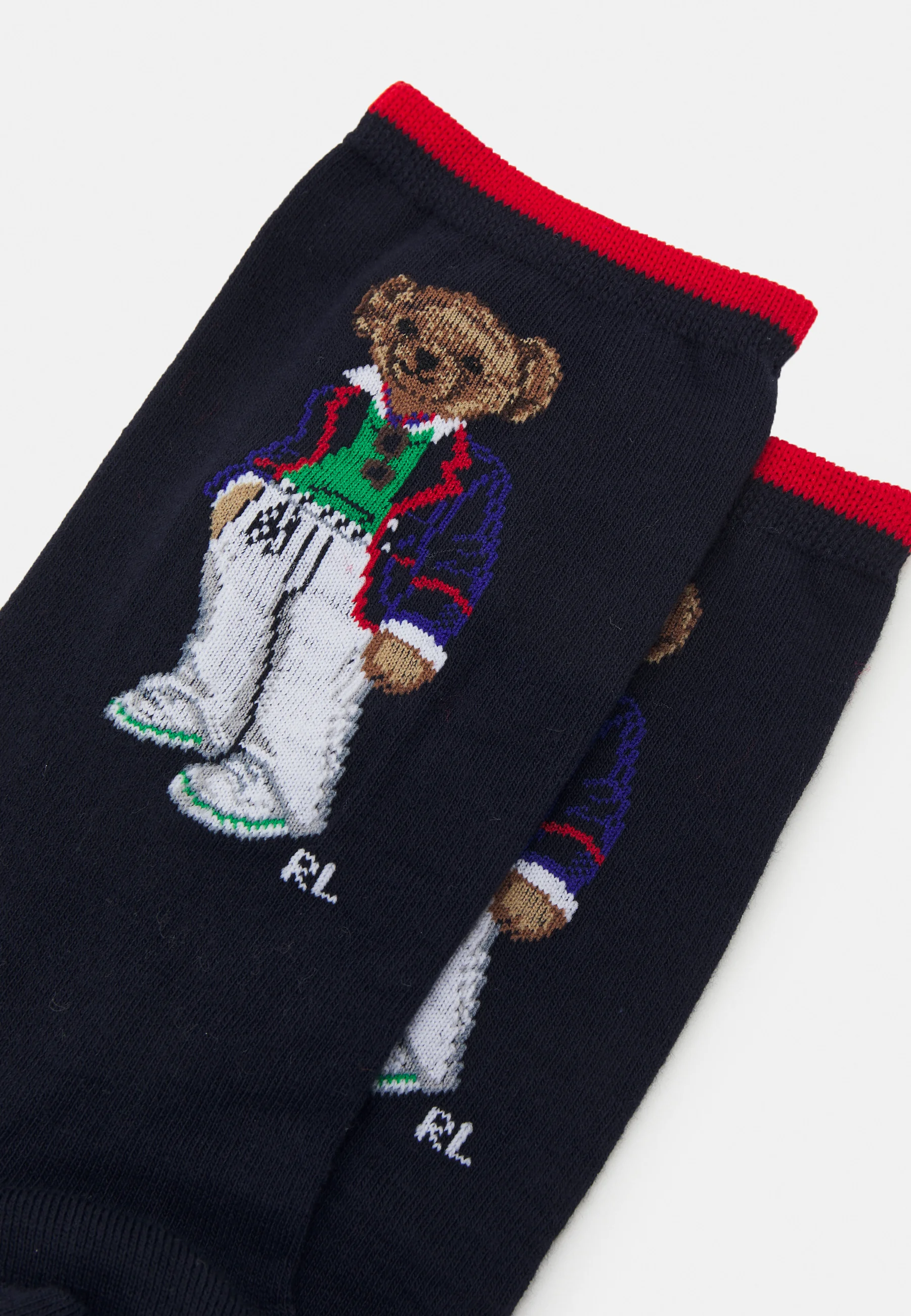 Polo Ralph Lauren SPRING BEAR CREW SOCK SINGLE - Calze