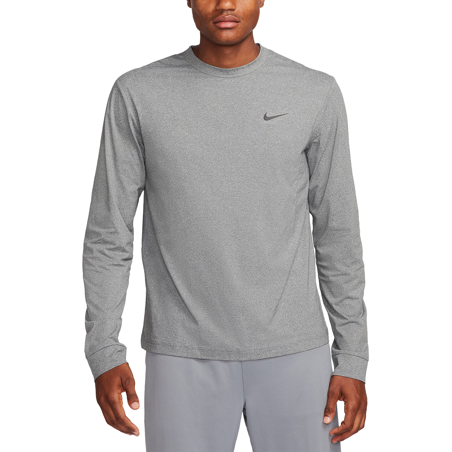 Nike Dri-FIT UV Hyverse Maglia Smoke Grey/Heather/Black