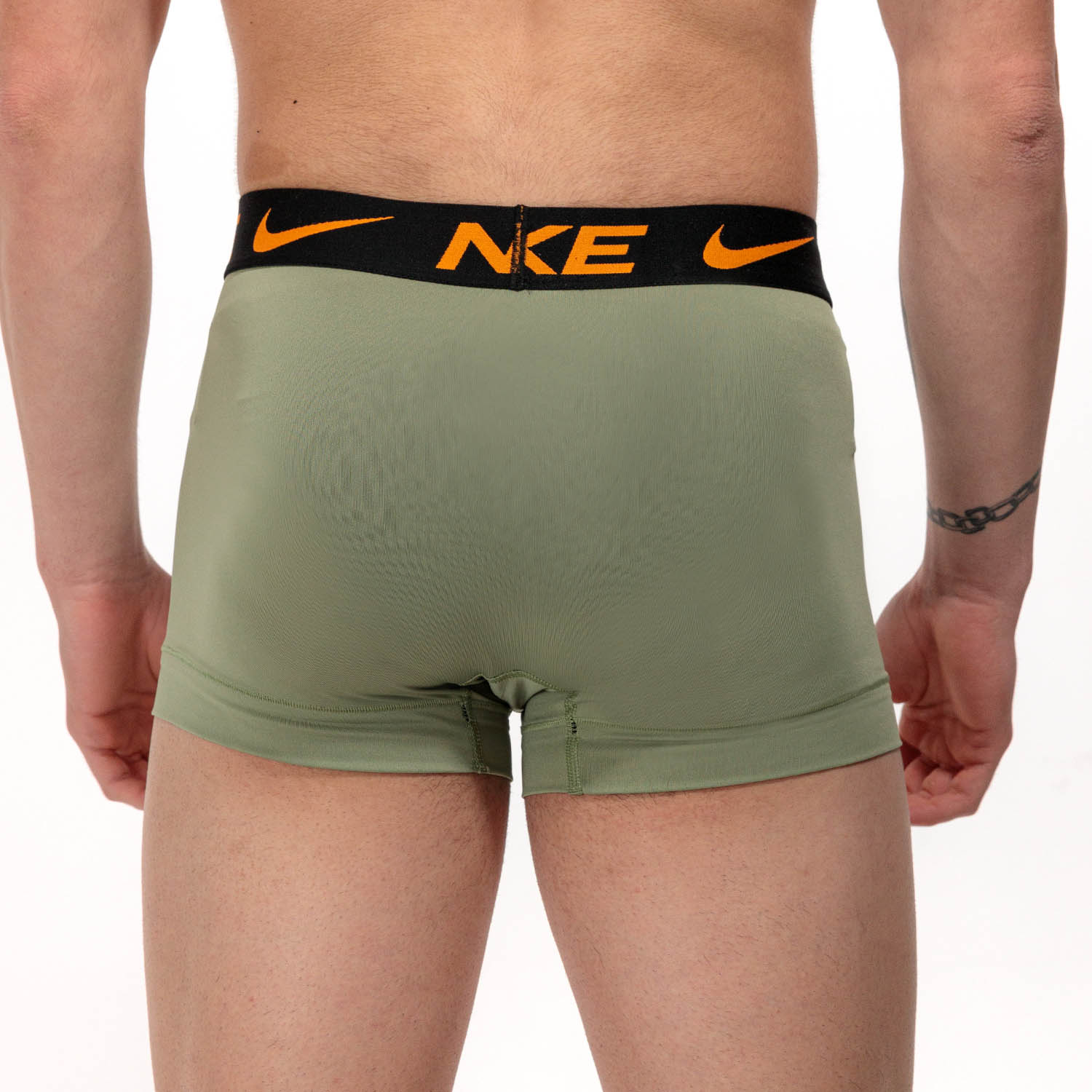 Nike Dri-FIT Essential Micro x 3 Boxer Graffiti Print/Black/Oil Green