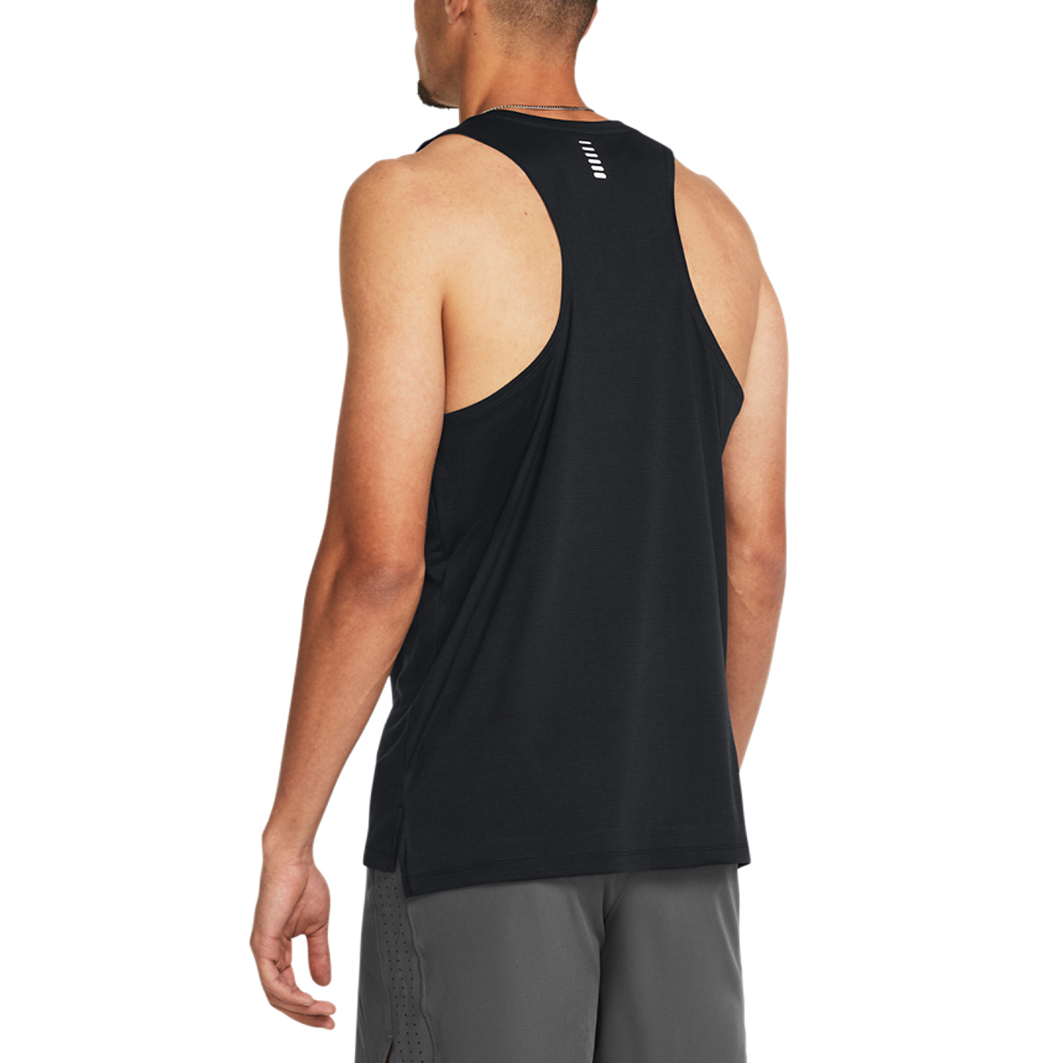 Under Armour Streaker Canotta Black/Reflective