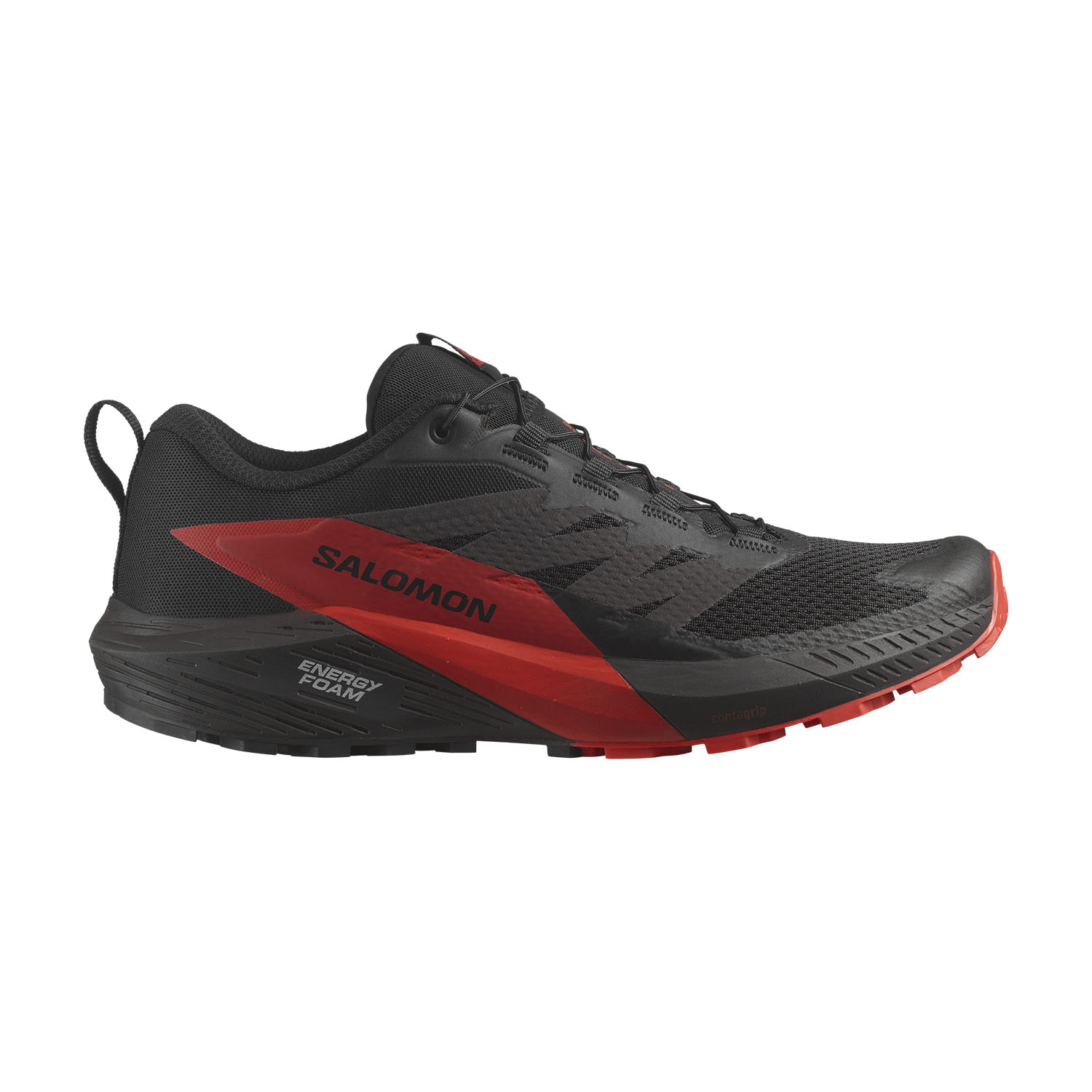 Salomon Sense Ride 5 Black/Fiery Red/Black