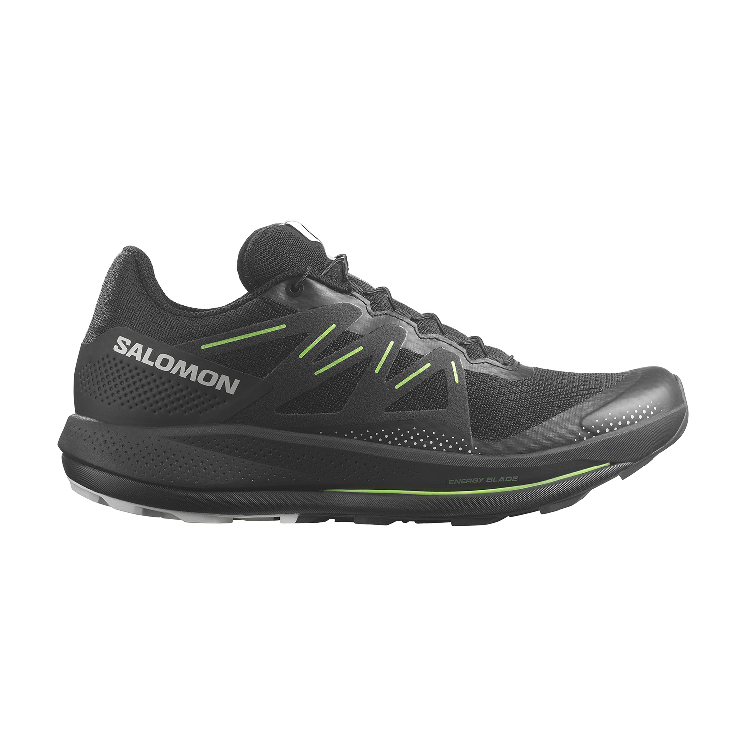 Salomon Pulsar Trail Black/Green Gecko