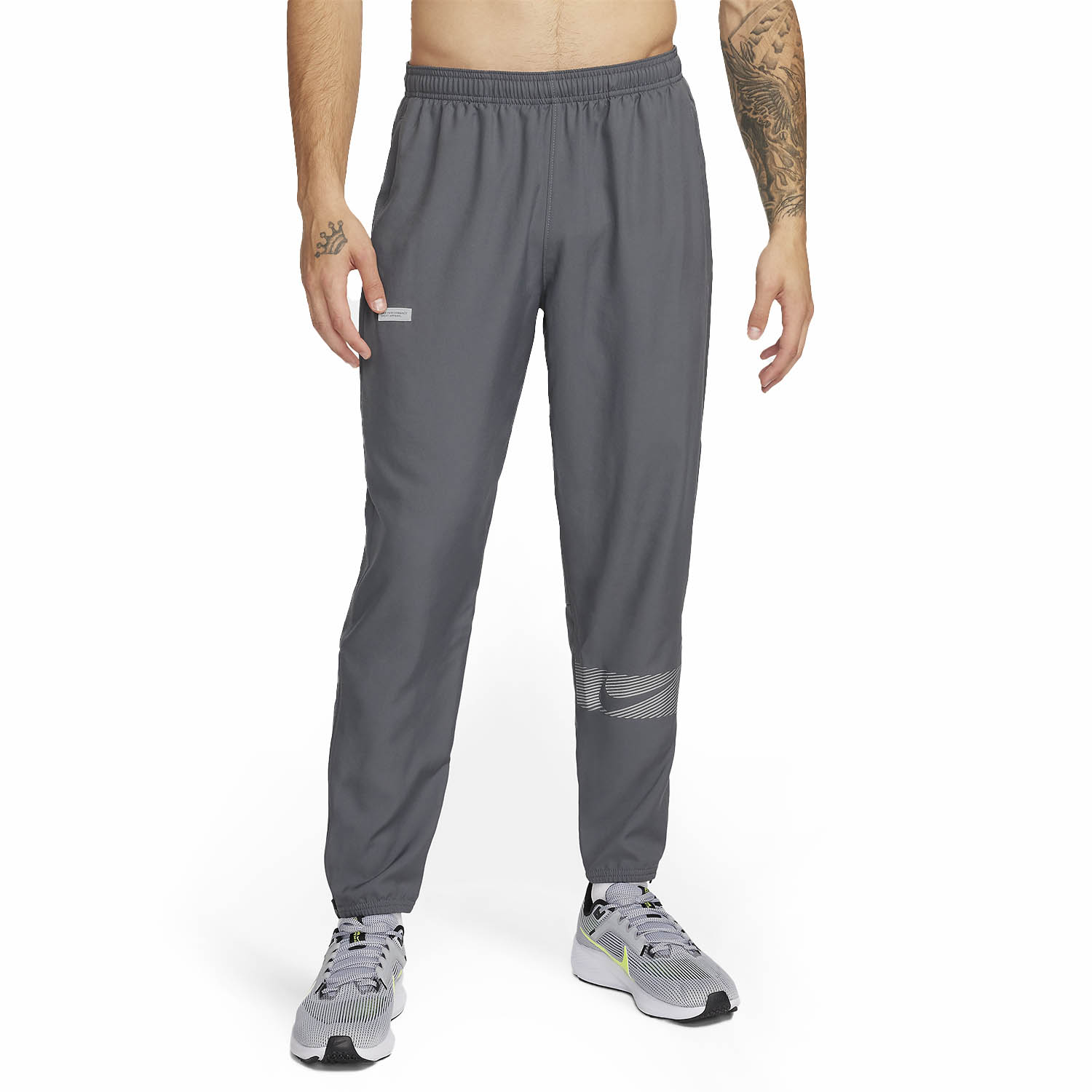 Nike Challenger Flash Pantaloni Iron Grey/Reflective Silver