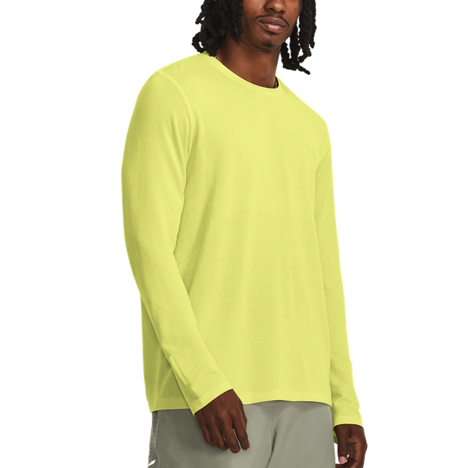Under Armour Seamless Stride Maglia Lime Yellow