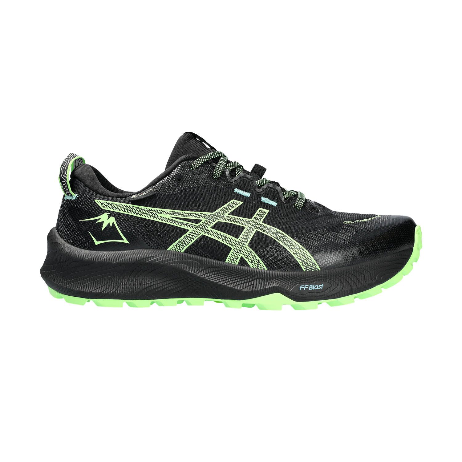 Asics Gel Trabuco 12 GTX Black/Illuminate Green