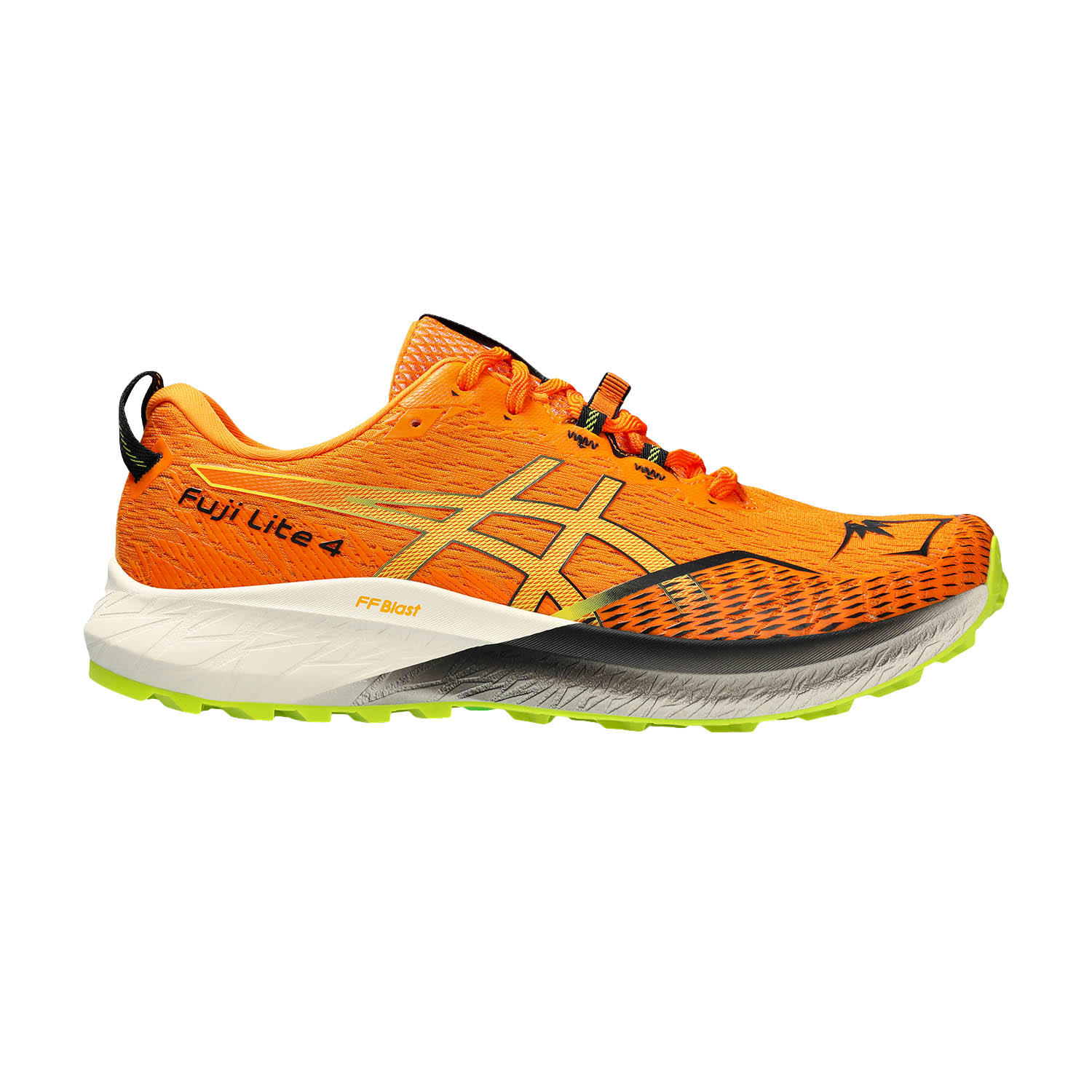Asics Fuji Lite 4 Bright Orange/Neon Lime