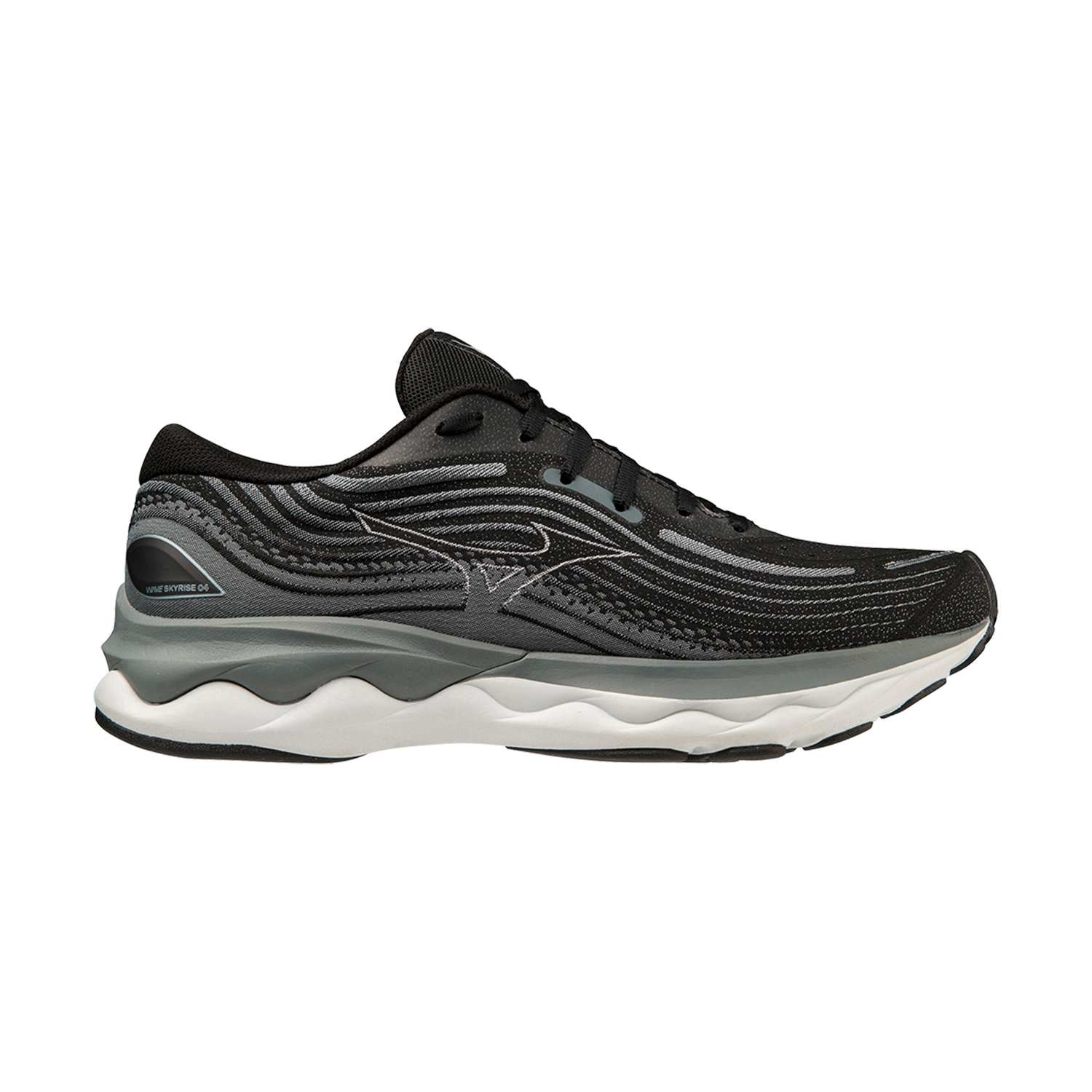 Mizuno Wave Skyrise 4 Black/White/Stormy Weather