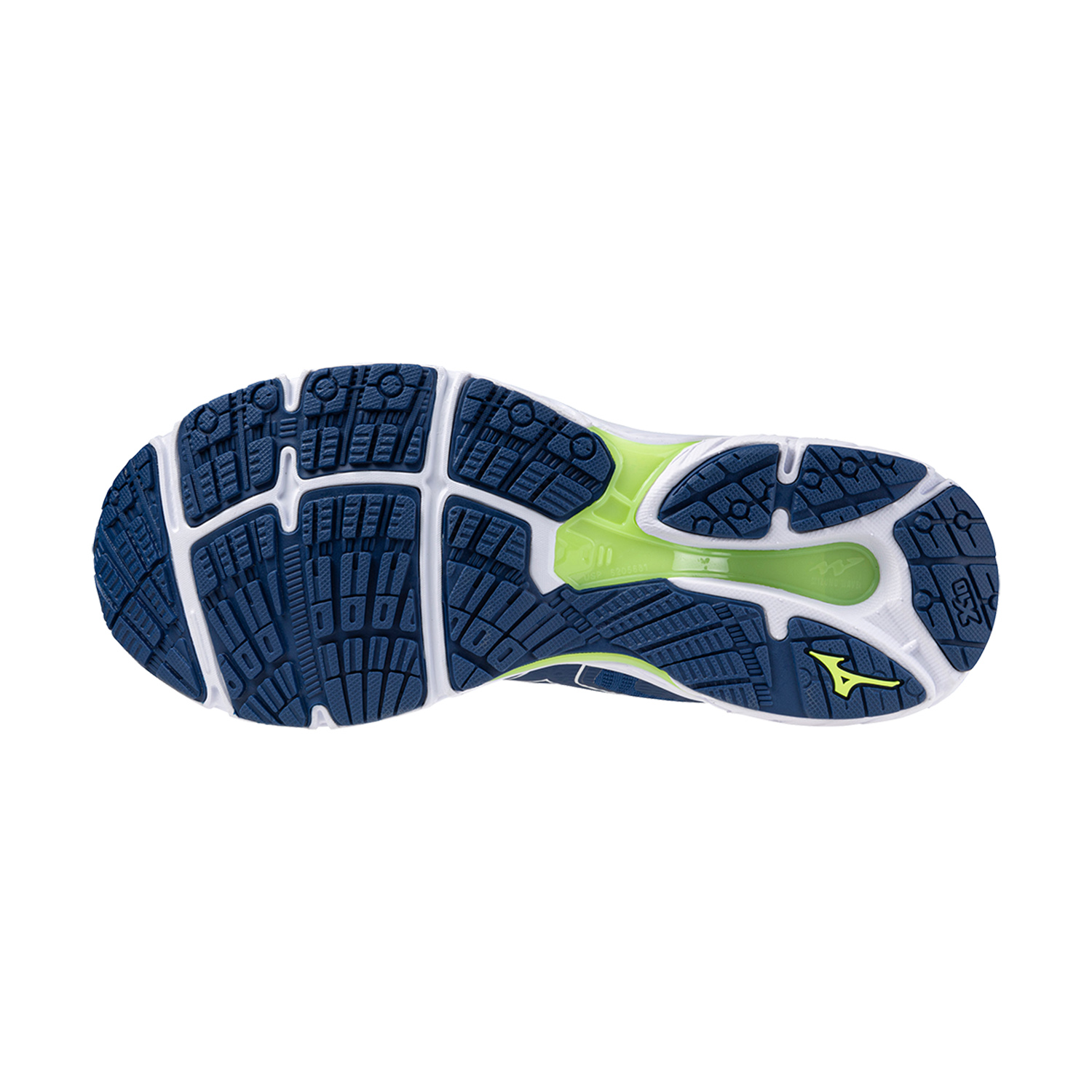 Mizuno Wave Prodigy 5 Navy Peon/White/Sharp Green