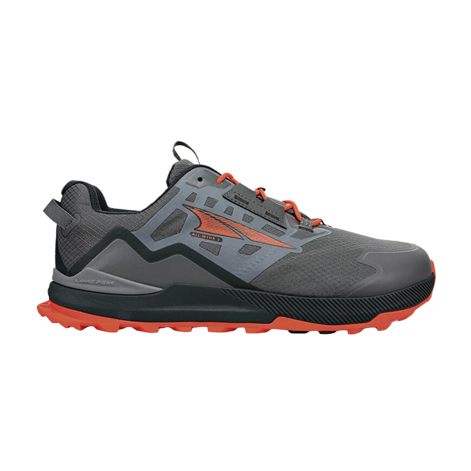 Altra Lone Peak All Weather Low 2 Gray/Orange