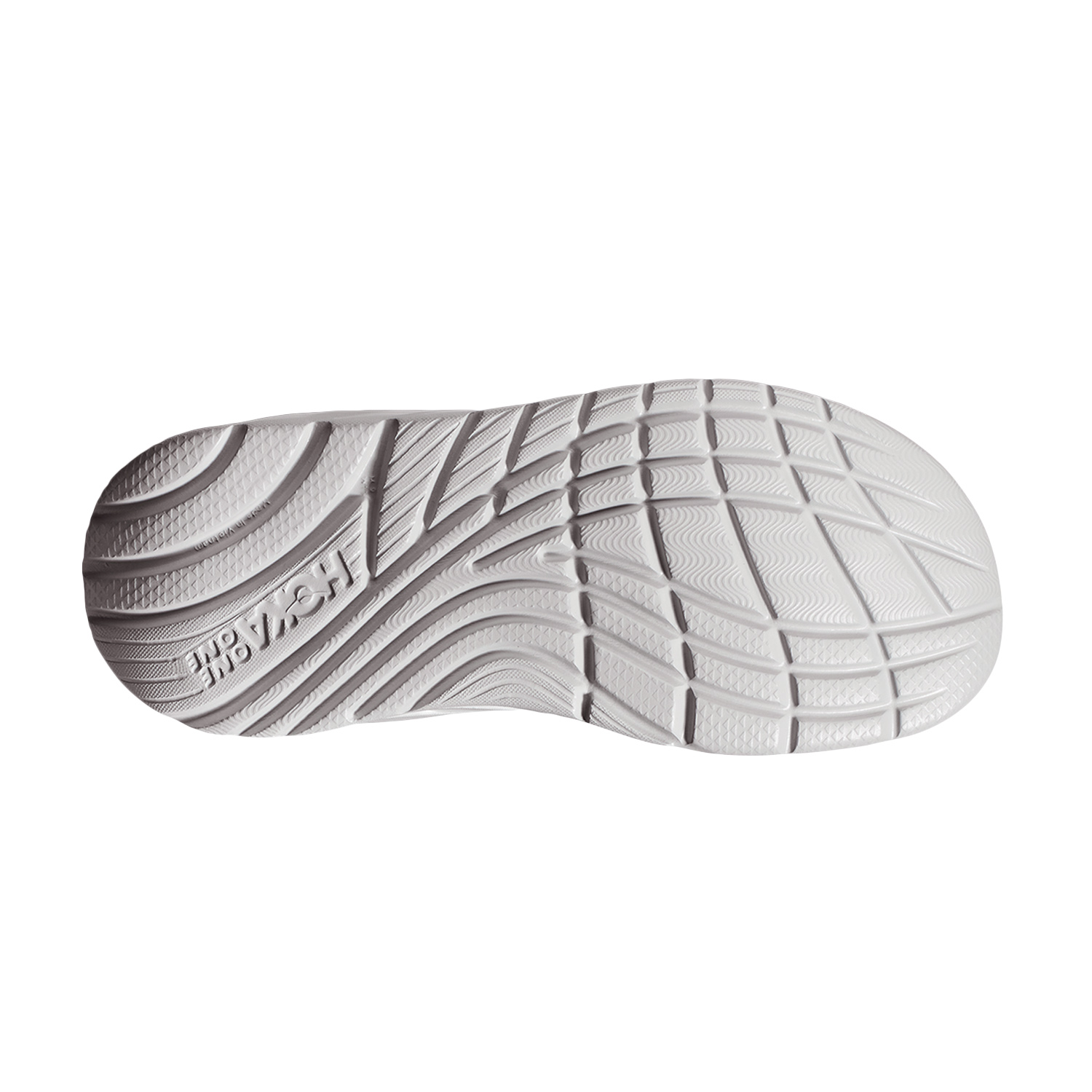 Hoka Ora Recovery Flip Lunar Rock/White