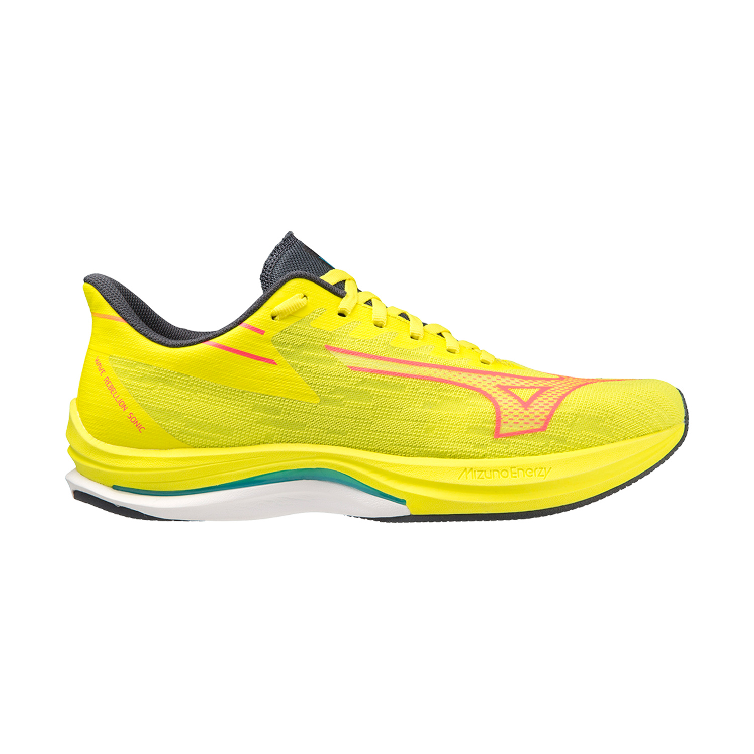 Mizuno Wave Rebellion Sonic Bolt 2 Neon/Jet Blue/Ombre Blue