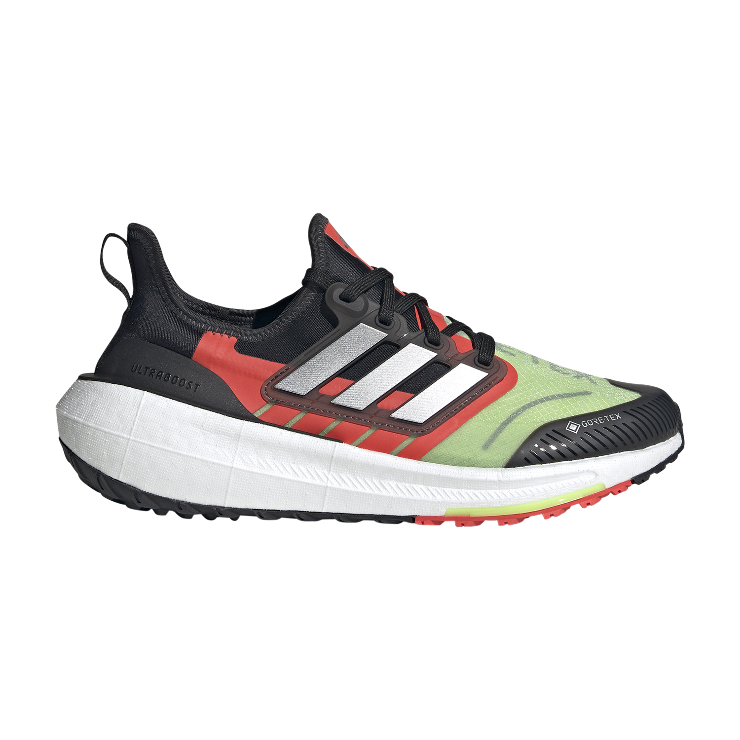 adidas Ultraboost Light GTX Core Black/Silver Metallic/Lucid Lemon