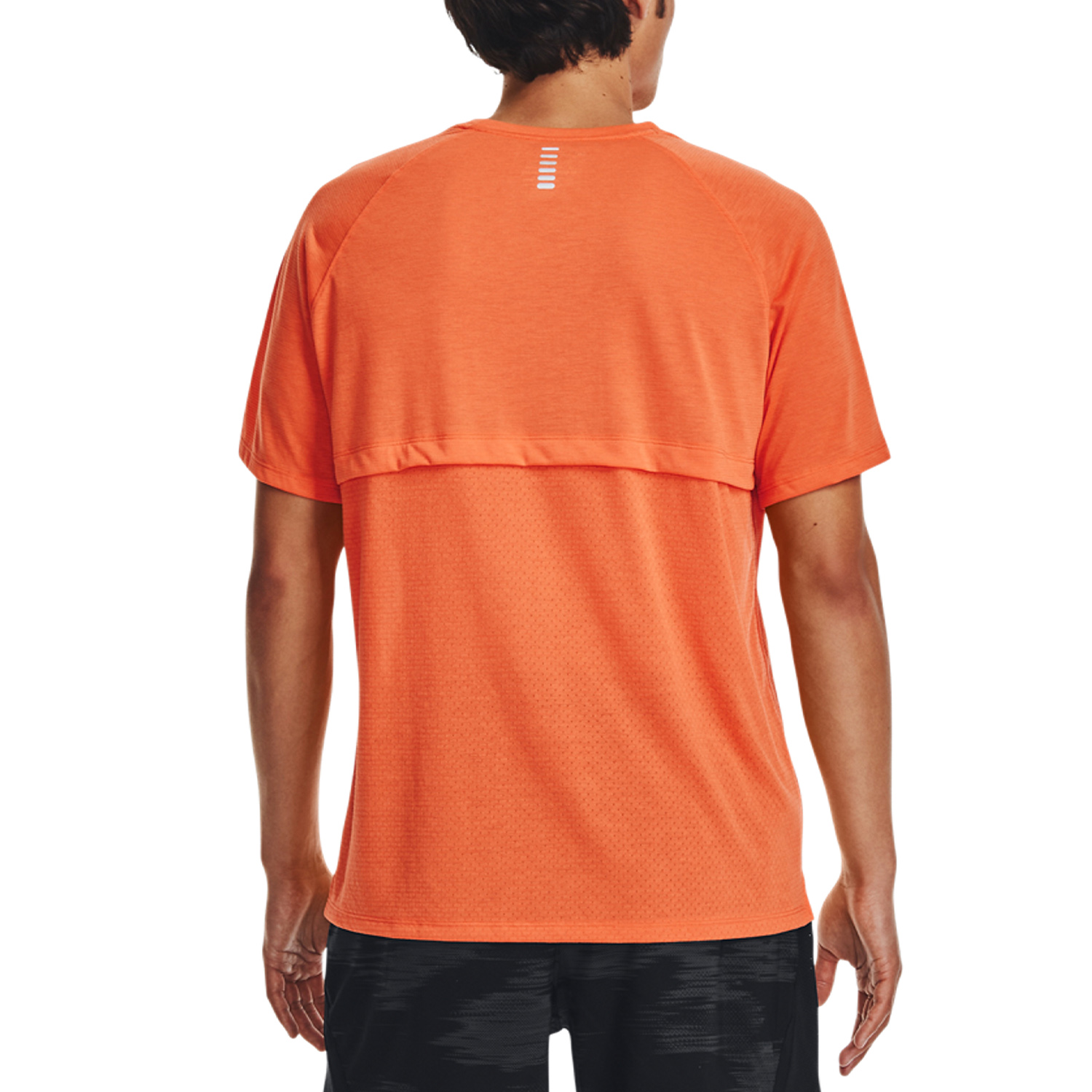 Under Armour Streaker Maglietta Dark Tangerine/Reflective