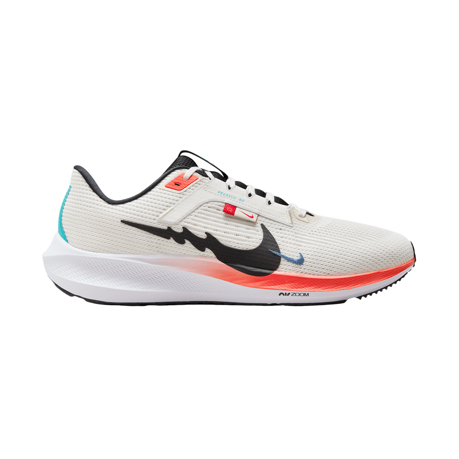 Nike Air Zoom Pegasus 40 Sail/Black/White/Bright Crimson