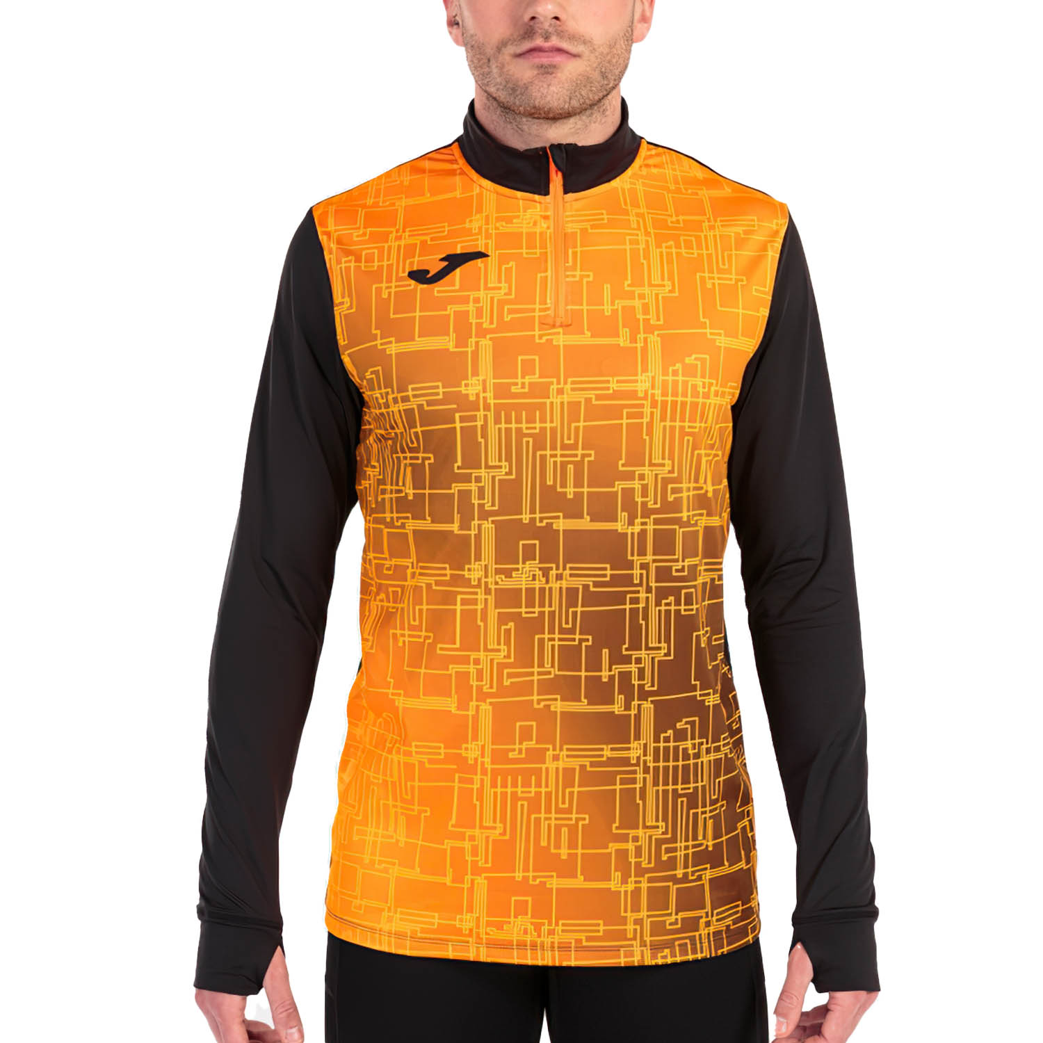 Joma Elite VIII Maglia Black/Orange