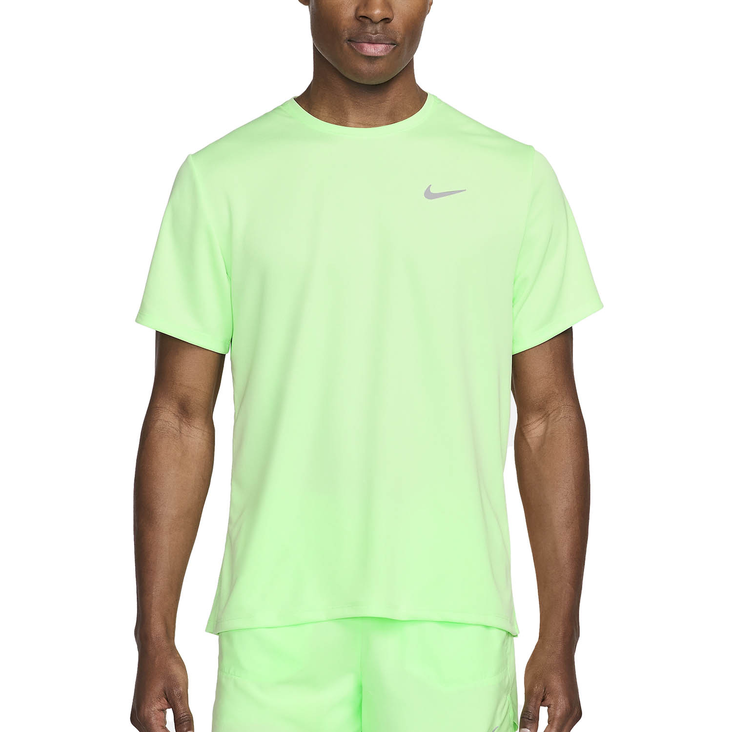 Nike Dri-FIT UV Run Division Miler Maglietta Vapor Green/Reflective Silver