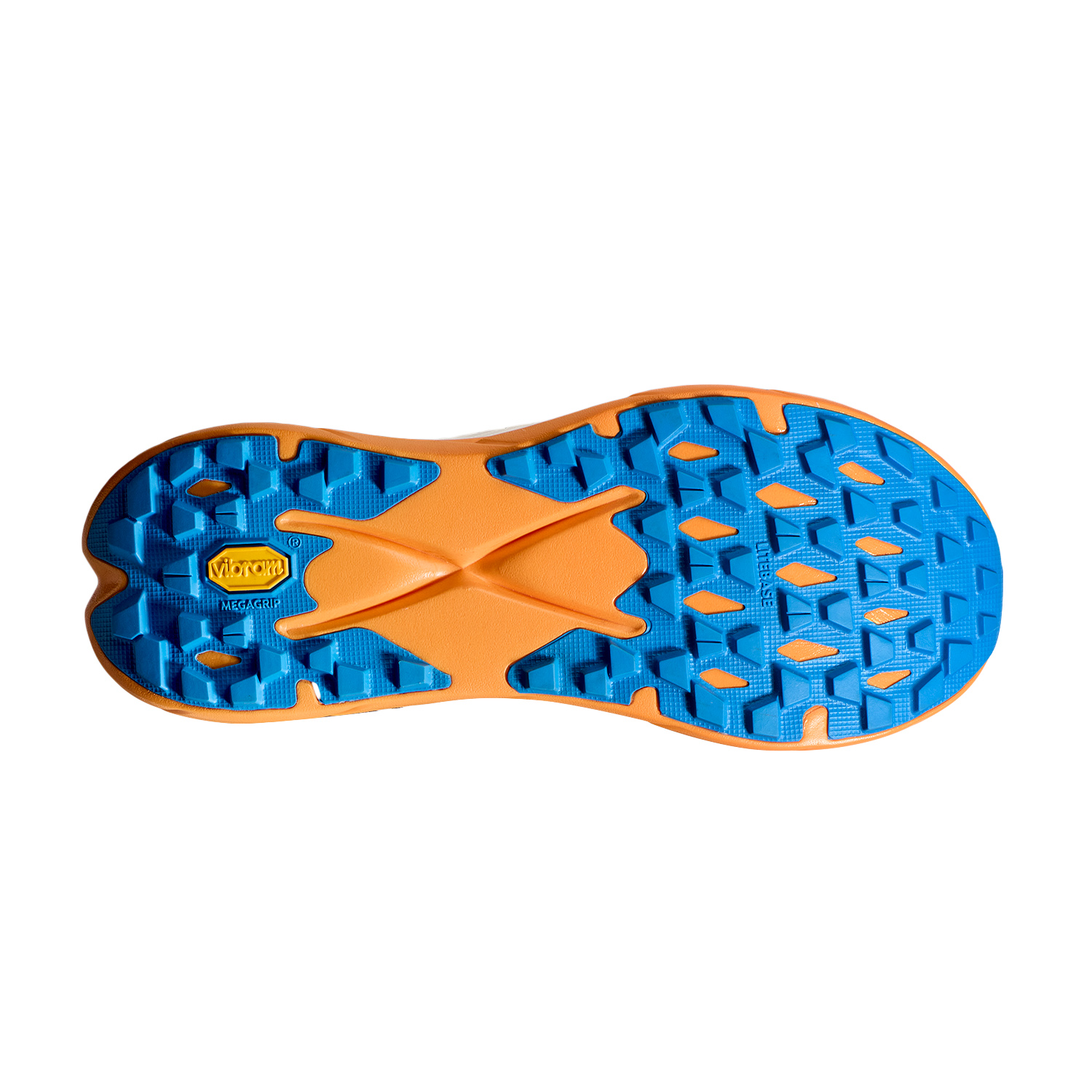 Hoka Tecton X 2 White/Solar Flare