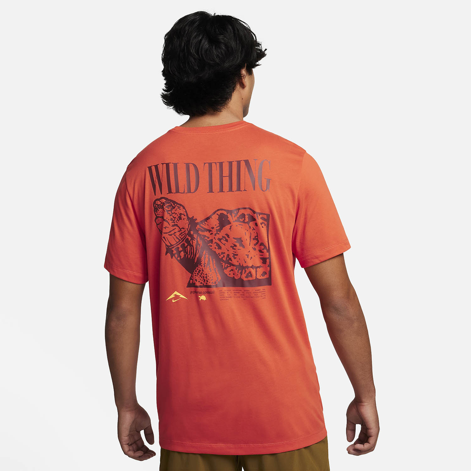 Nike Dri-FIT Trail Maglietta Cosmic Clay