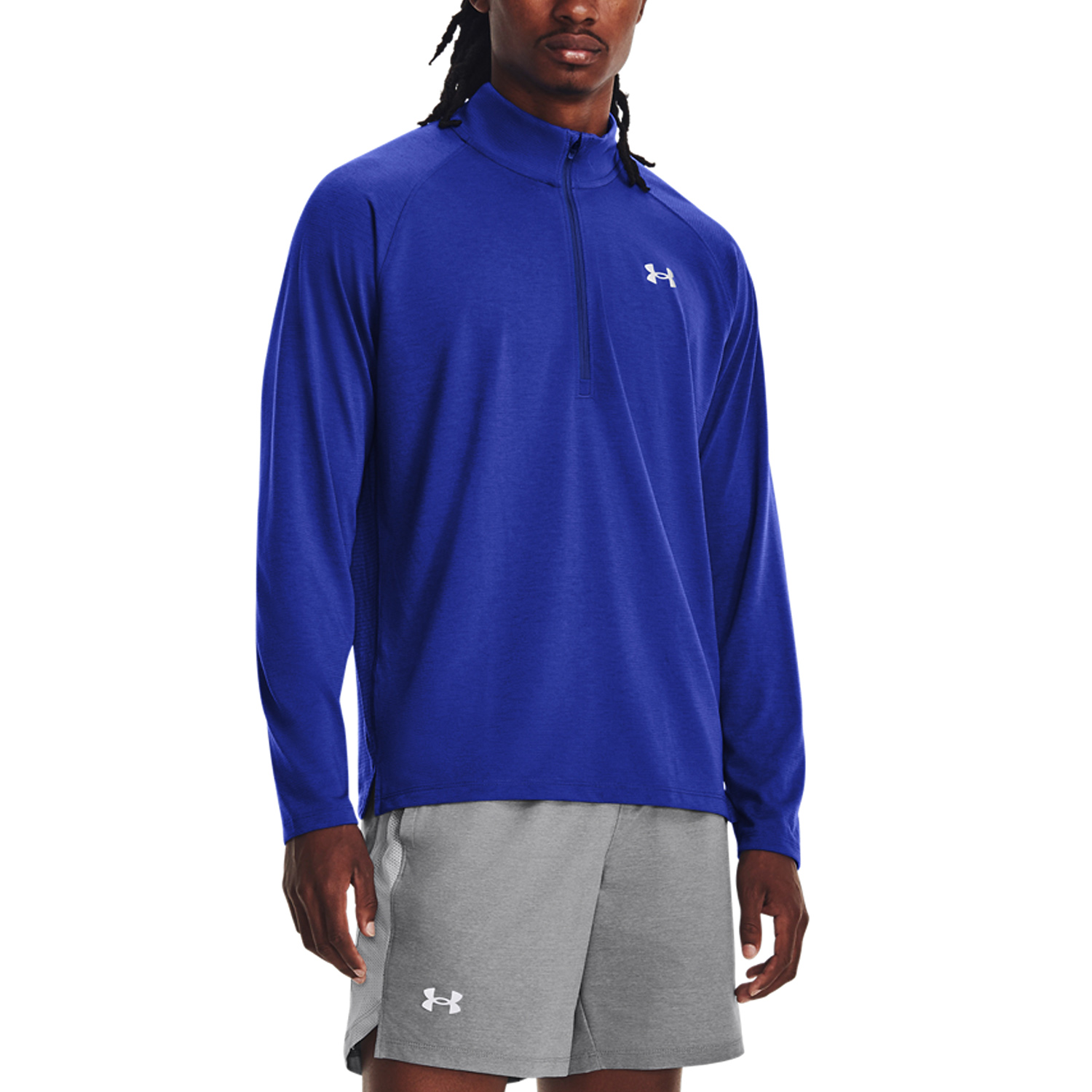 Under Armour Streaker Half Zip Maglia Team Royal