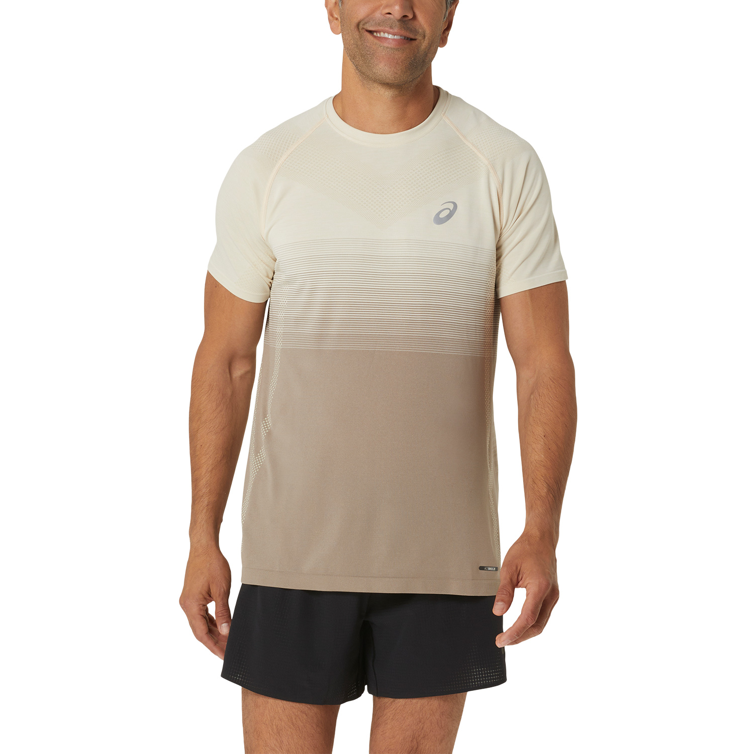 Asics Seamless Maglietta Oatmeal/Moonrock