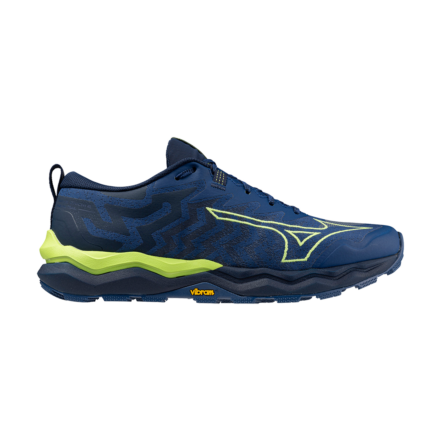 Mizuno Wave Daichi 8 Navy Peon/Sharp Green/Dress Blues