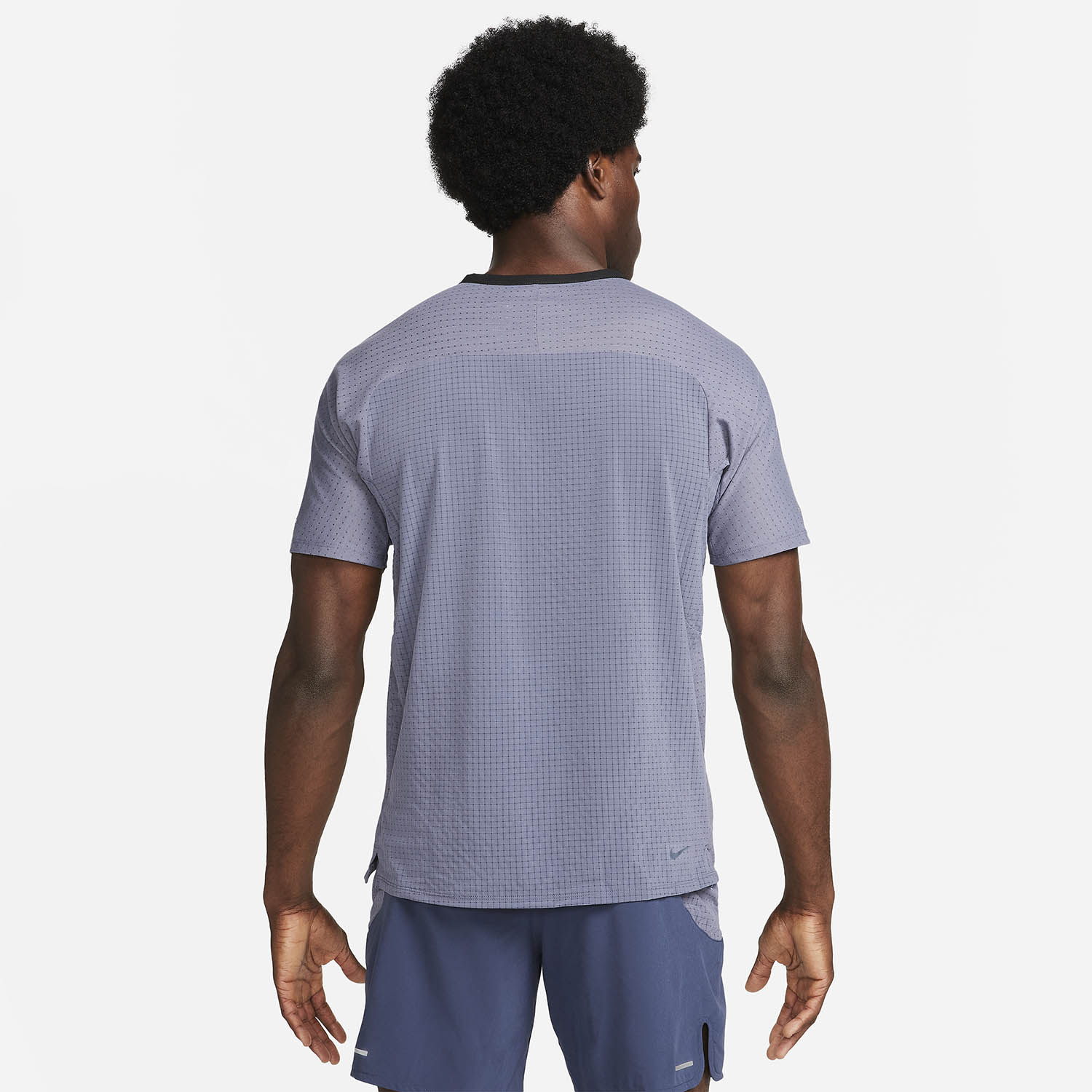 Nike Dri-FIT Solar Chase Maglietta Light Carbon/Black