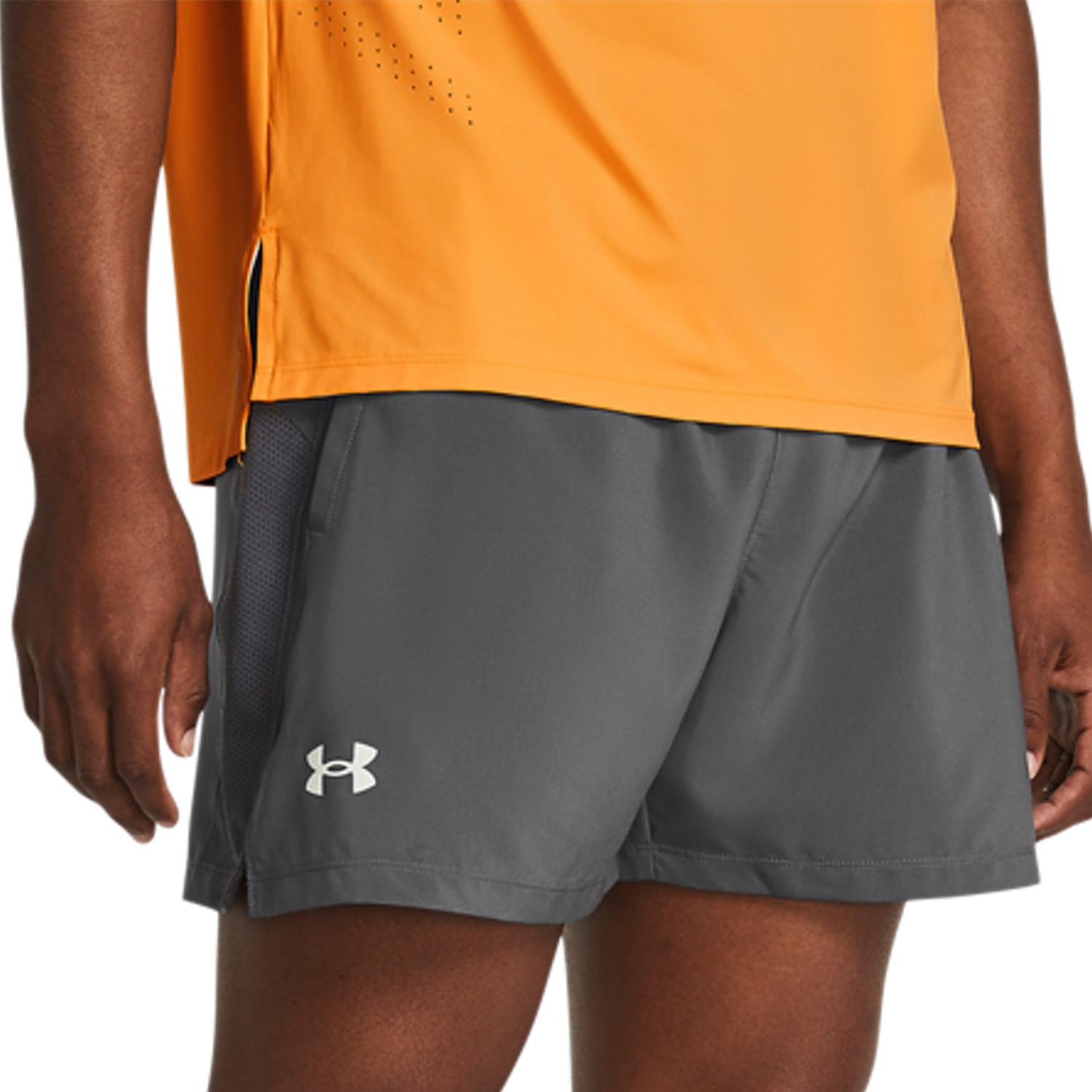 Under Armour Launch 5in Pantaloncini Castlerock/Reflective
