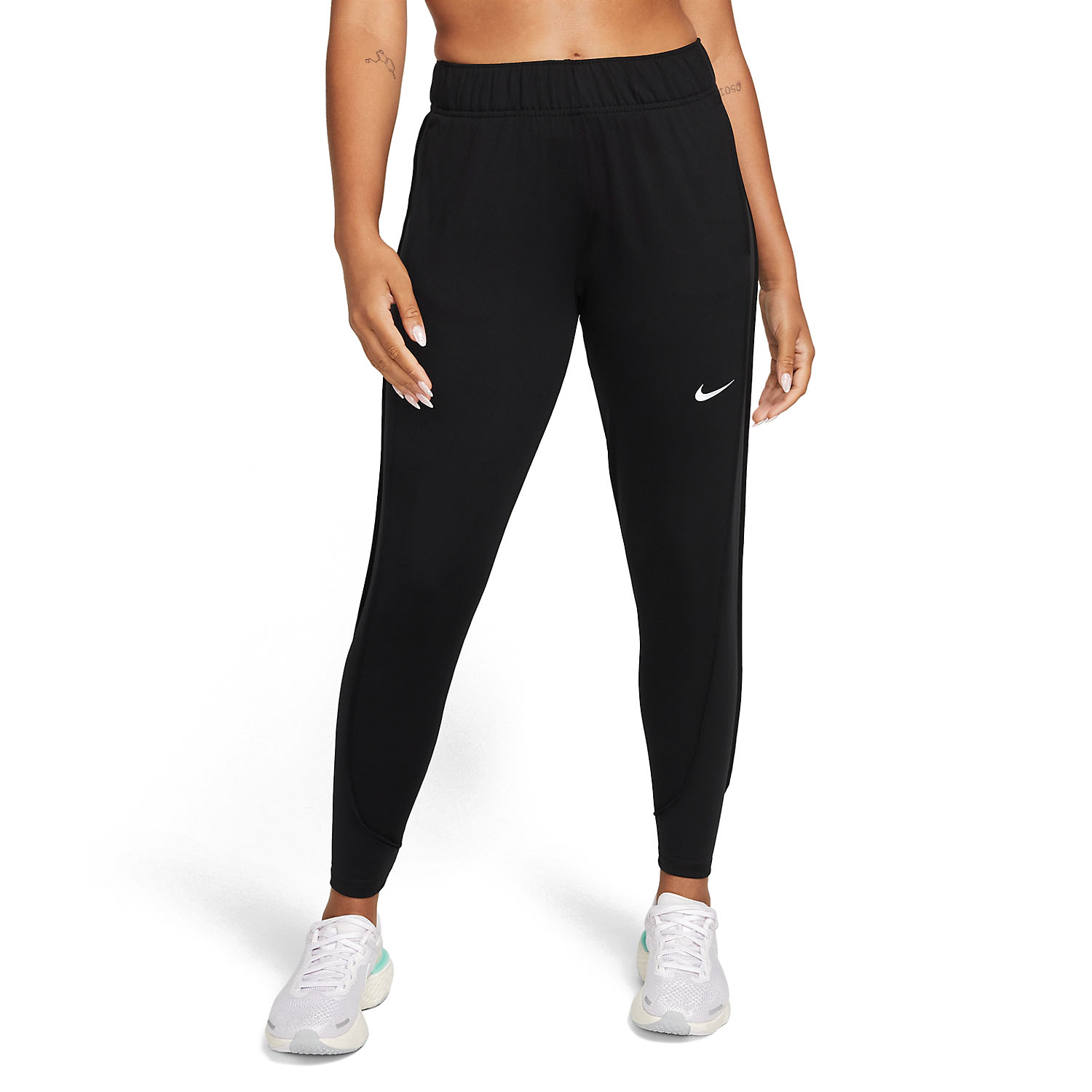 Nike Therma-FIT Essential Pantaloni Black/Reflective Silver