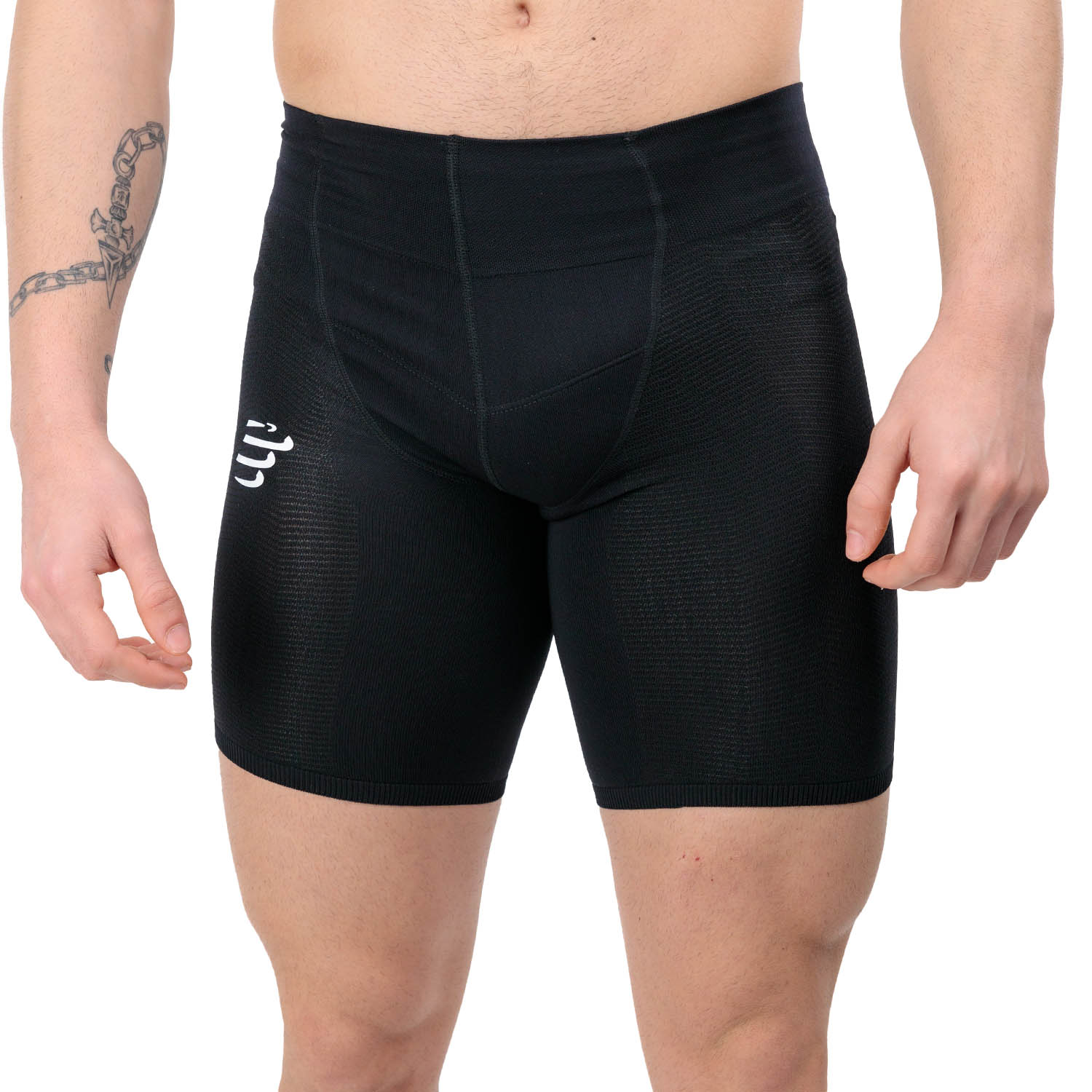 Compressport Oxygen Under Control 8in Pantaloncini Black