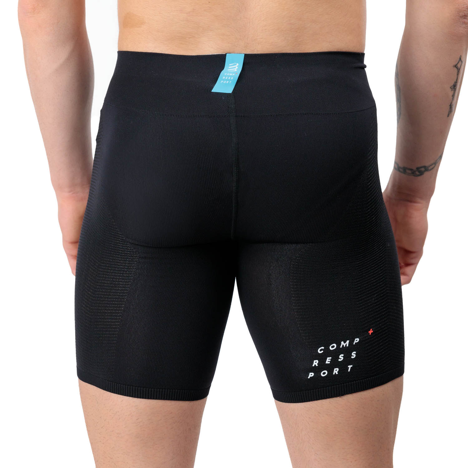 Compressport Oxygen Under Control 8in Pantaloncini Black