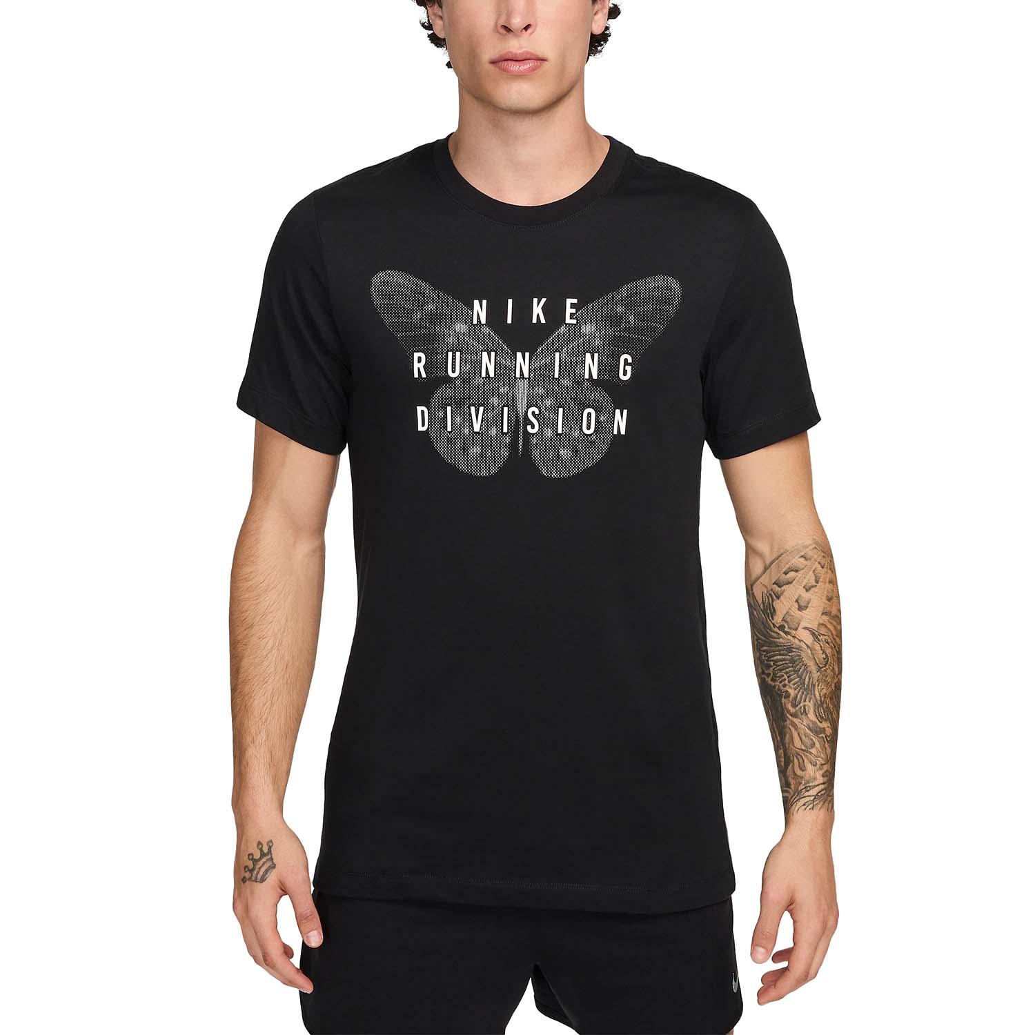 Nike Dri-FIT Division Logo Maglietta Black