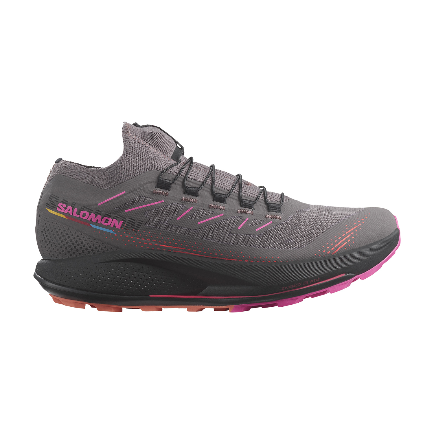 Salomon Pulsar Trail Pro 2 Plum Kitten/Black/Pink Glo