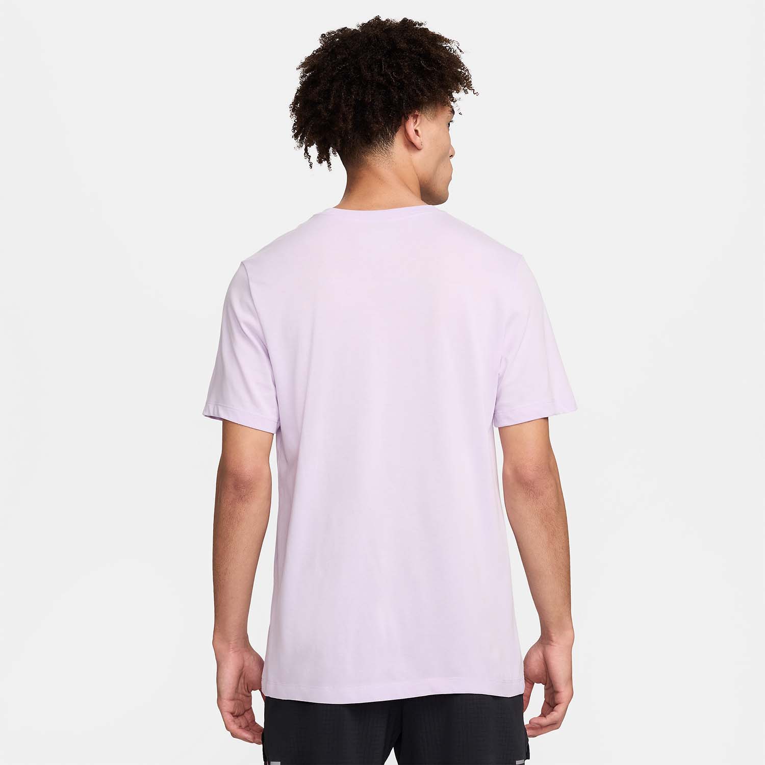 Nike Dri-FIT Trail Logo Maglietta Violet Mist