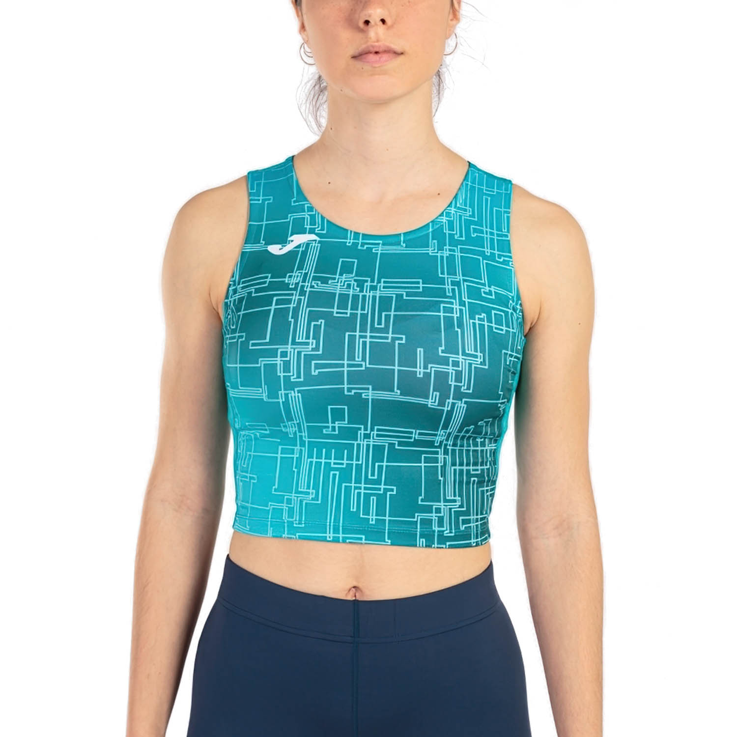 Joma Elite VIII Logo Top Turquoise