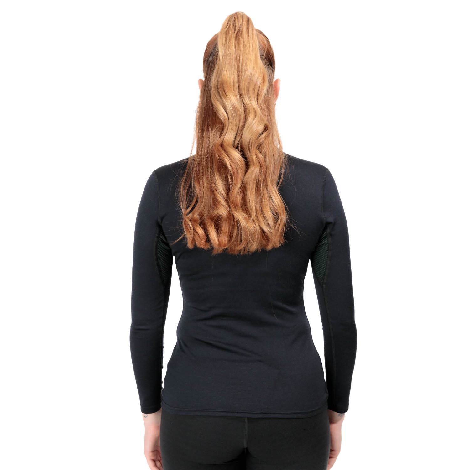 Mizuno Mid Weight Breath Thermo Logo Maglia Black