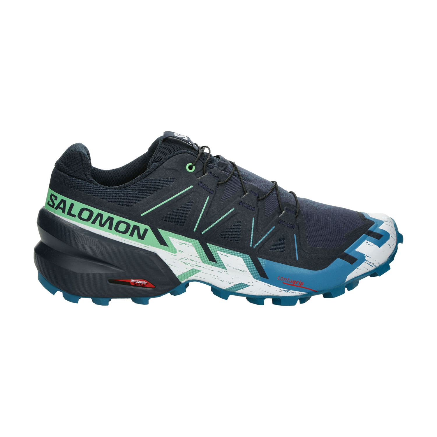 Salomon Speedcross 6 Carbon/Tahitian Tide/White