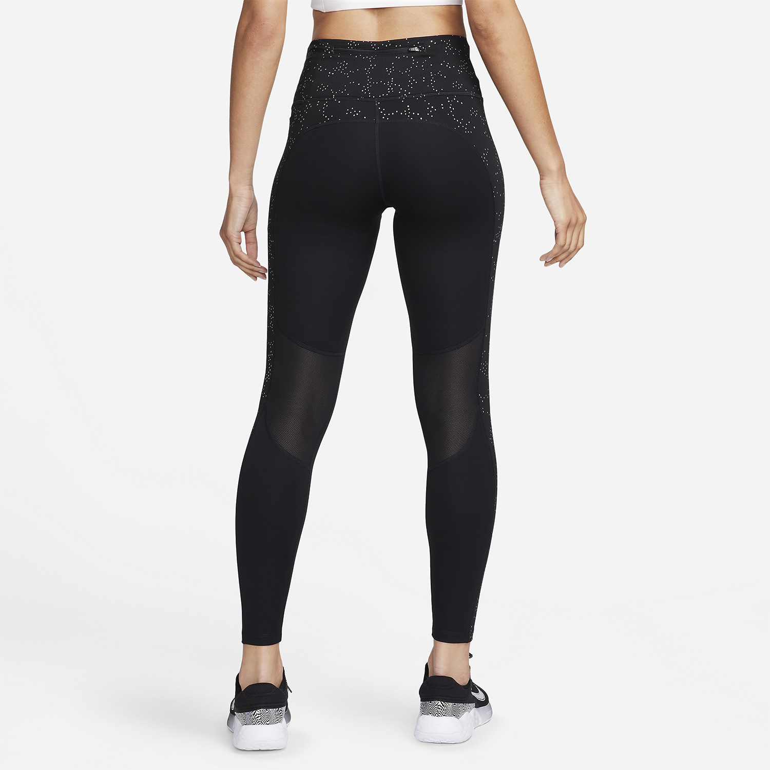 Nike Dri-FIT Fast 7/8 Tights Black/Reflective Silver