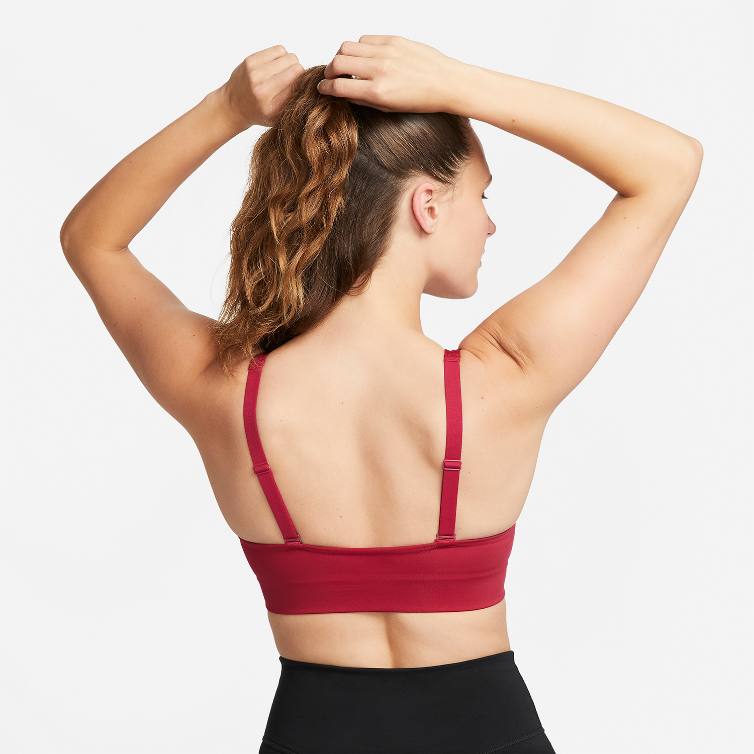 Nike Dri-FIT Indy Reggiseno Sportivo Noble Red/Red Stardust