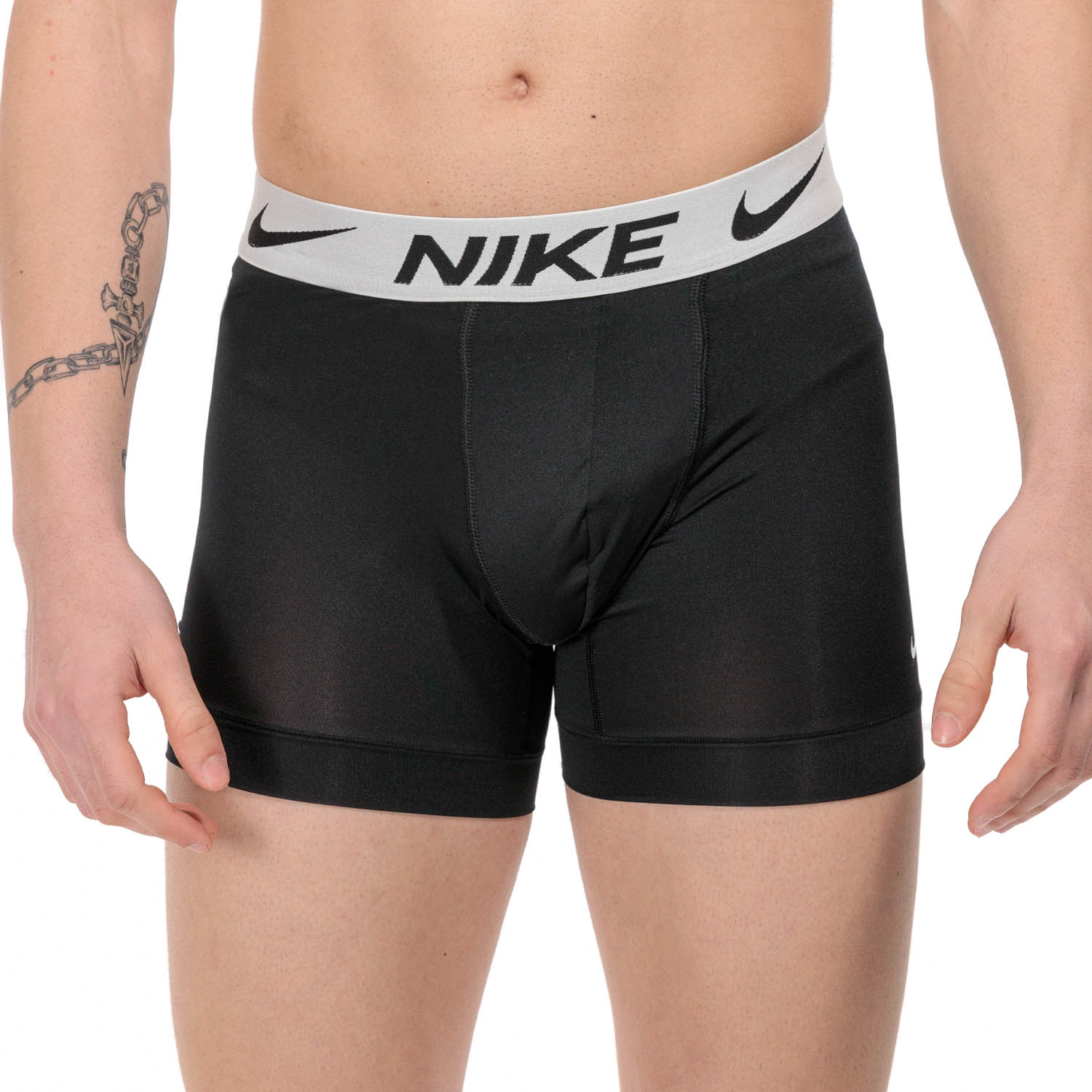 Nike Dri-FIT Performance x 3 Boxer Lunghi Black/White