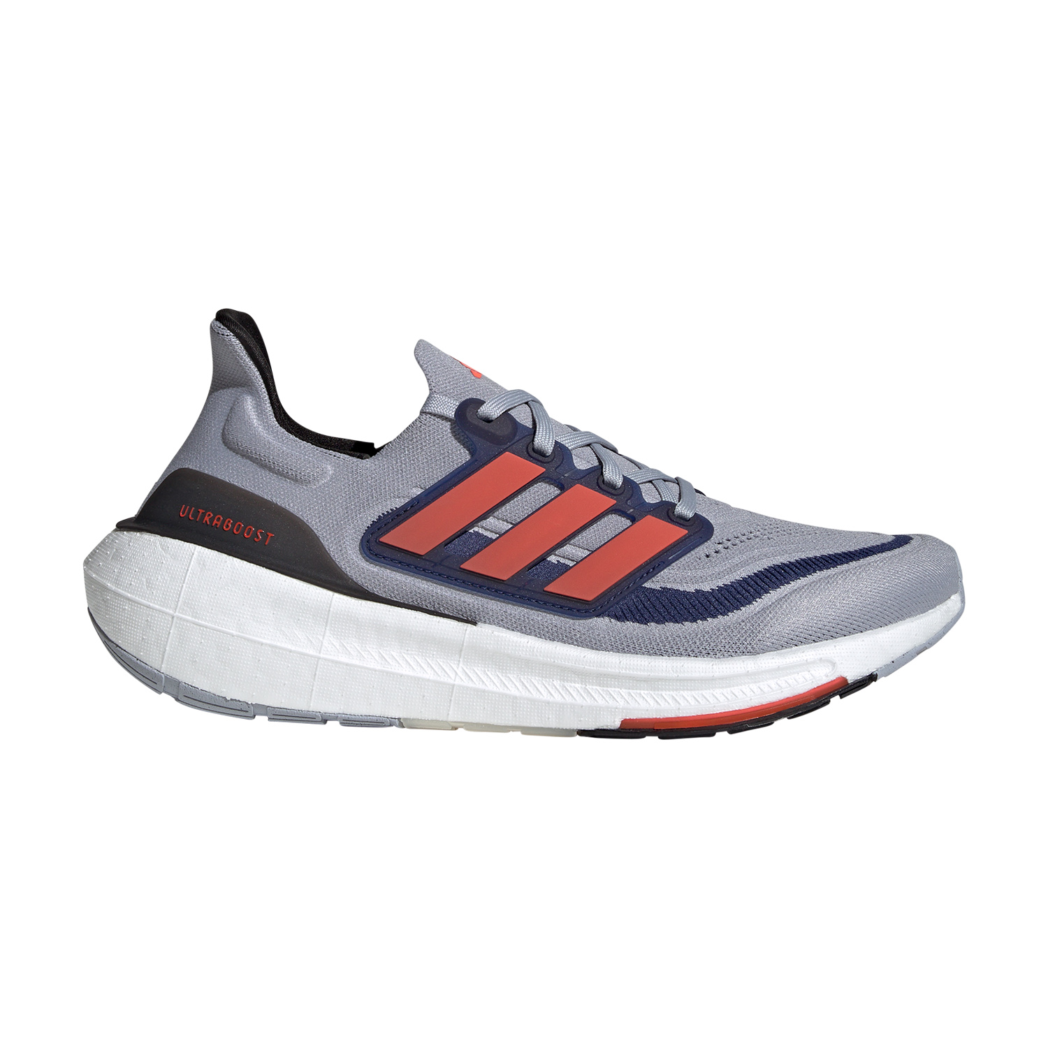 adidas Ultraboost Light Halo Silver/Solar Red/Dark Blue