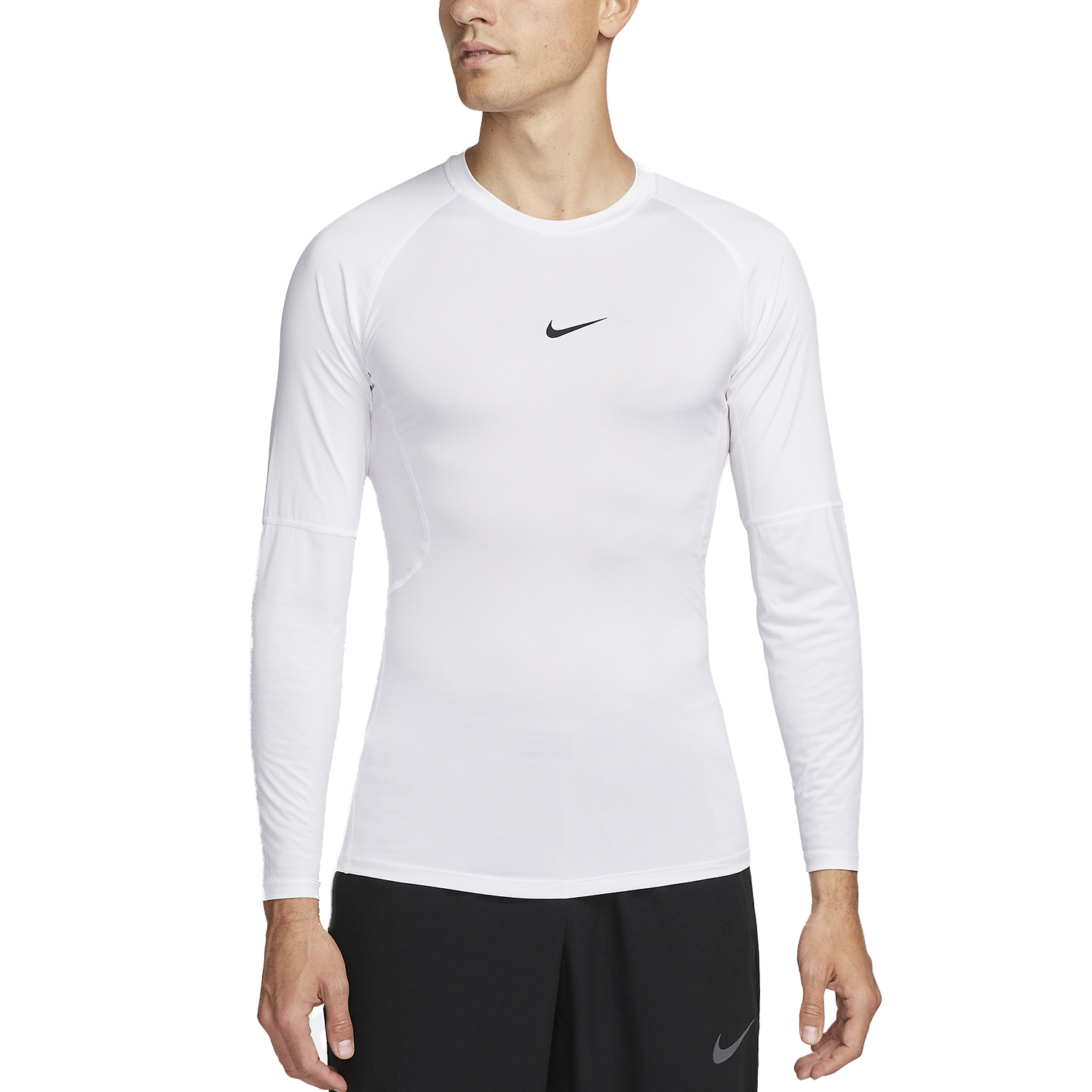 Nike Dri-FIT Logo Maglia White/Black