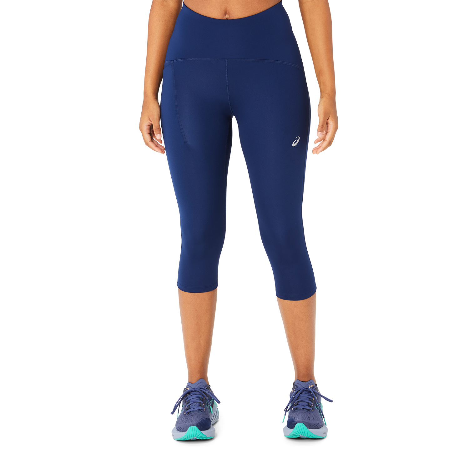 Asics Road Capri Tights Blue Expanse