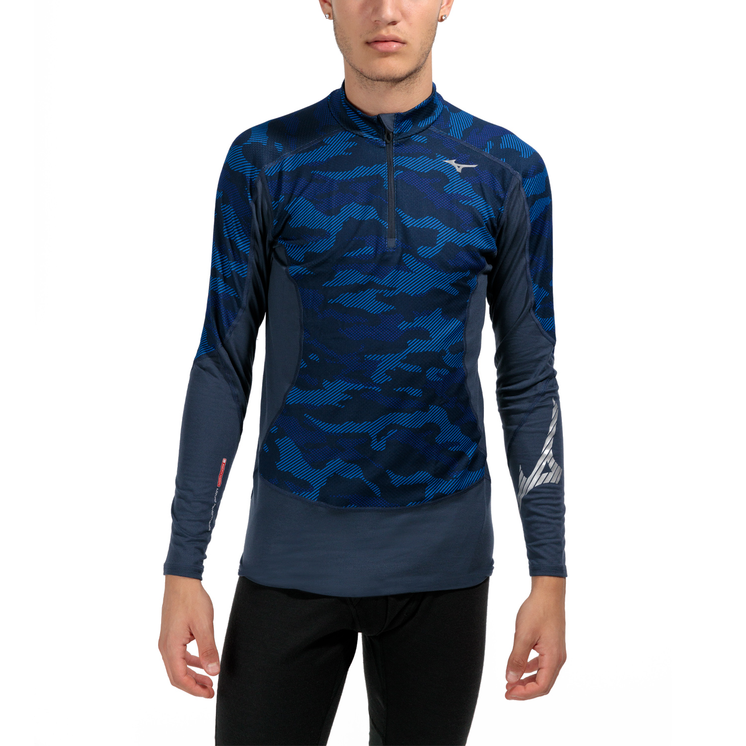 Mizuno Virtual G3 Camo Maglia Surf Blue