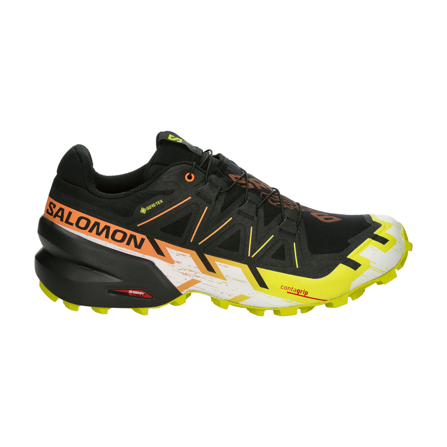 Salomon Speedcross 6 GTX Black/Sulphur Spring/Bird of Paradise