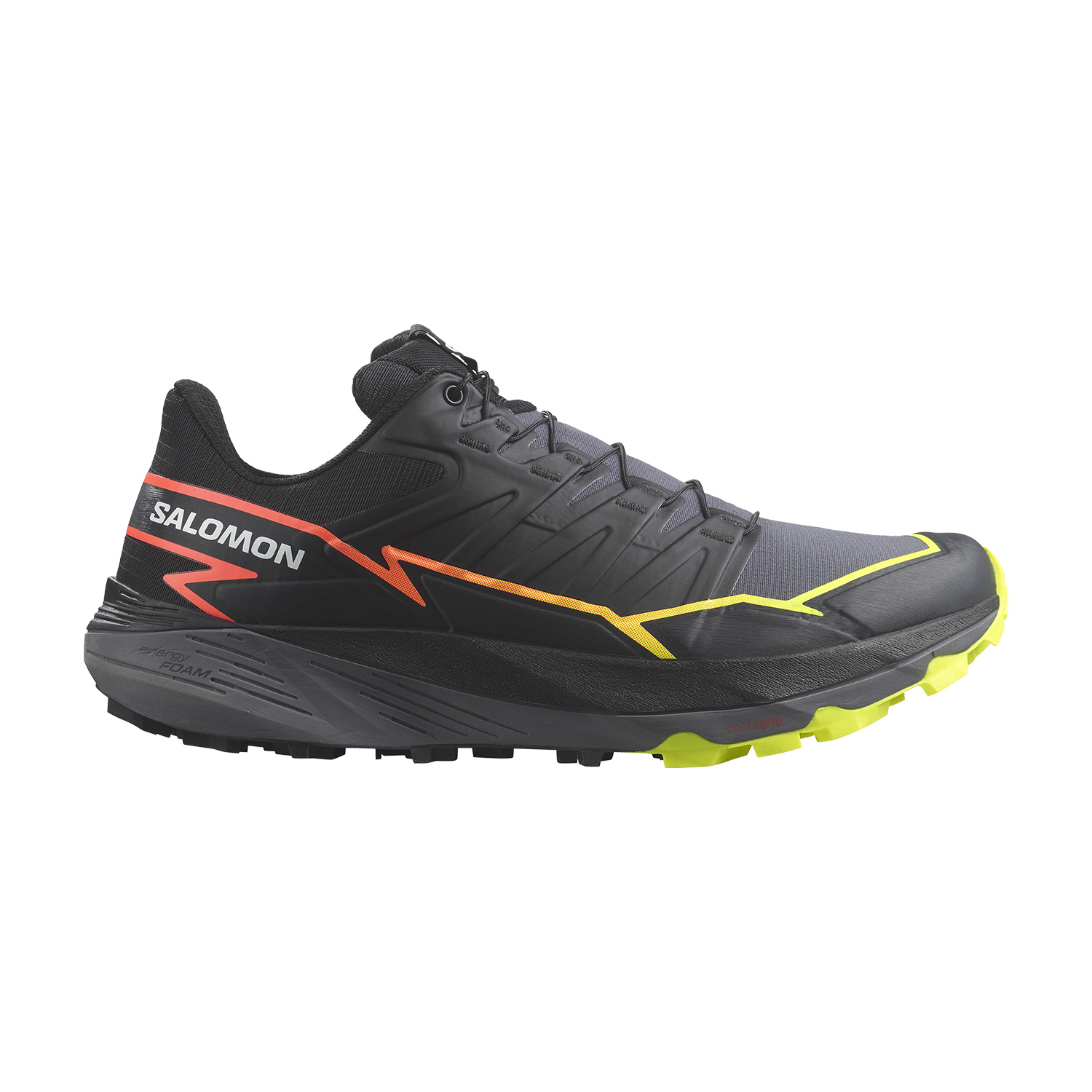 Salomon Thundercross Black/Quiet Shade/Fiery Coral